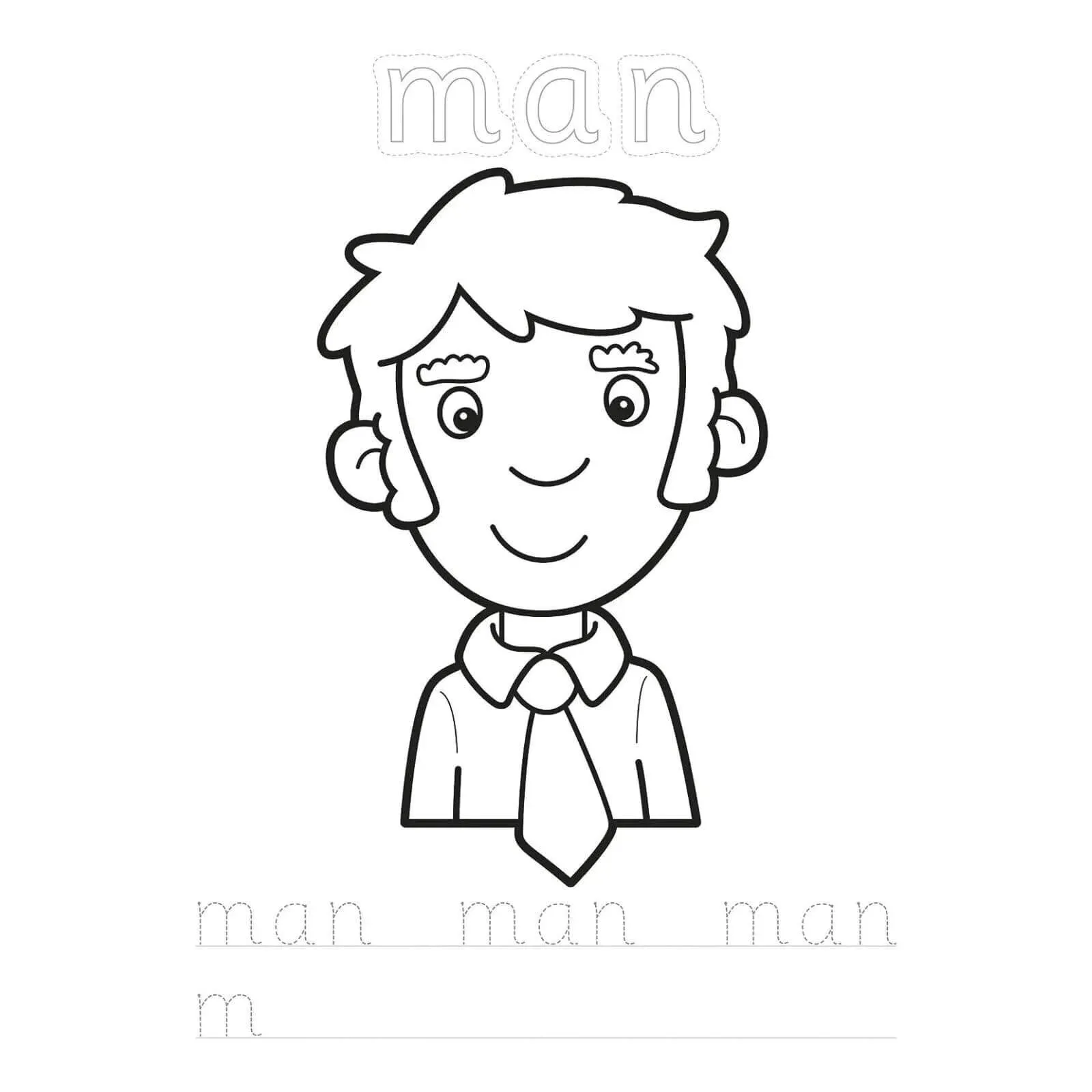 Orchard Toys First Words Colouring Book - Image 2