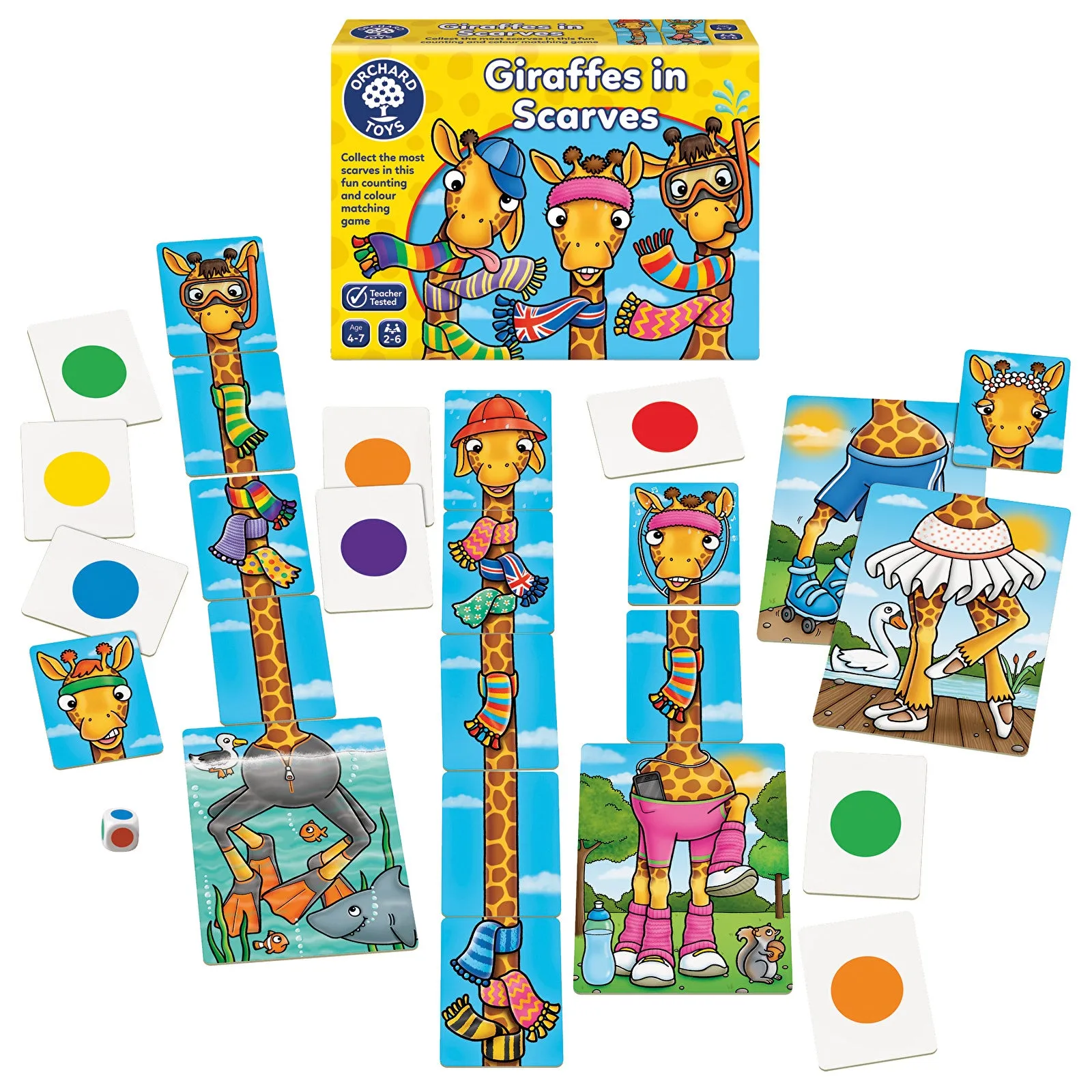 Orchard Toys Giraffes In Scarves - Image 2