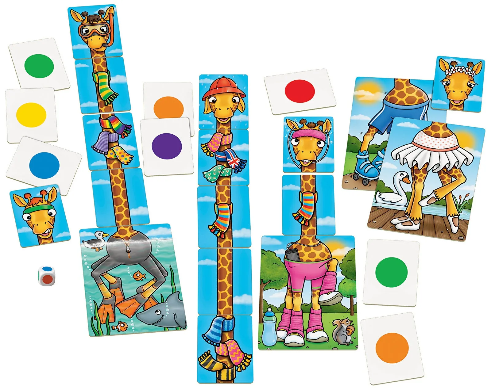 Orchard Toys Giraffes In Scarves - Image 3