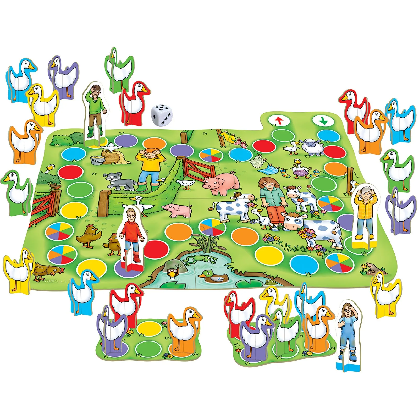 Orchard Toys Goose On The Loose Educational Colour Matching Game - Image 3
