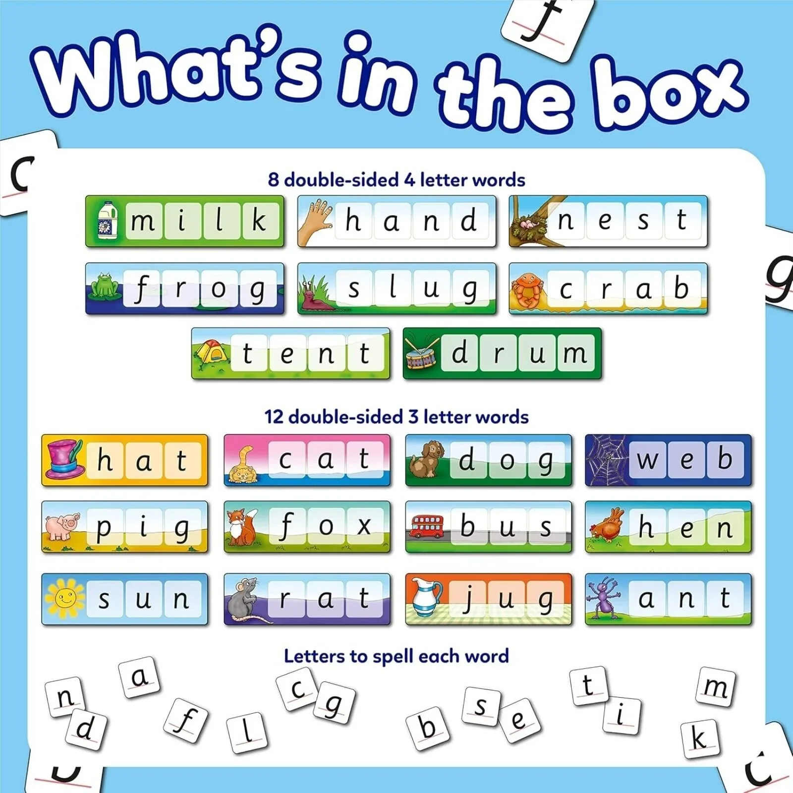 Orchard Toys Match & Spell Game - Image 4