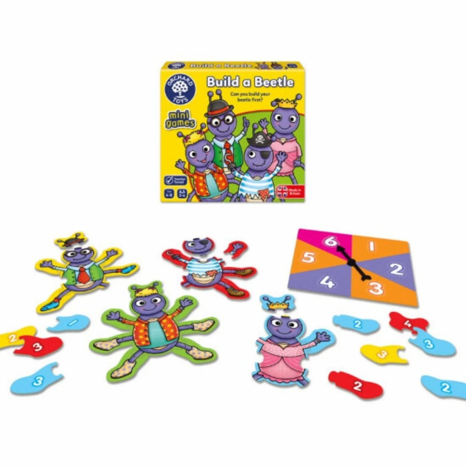 Orchard Toys Mini Games - Build A Beetle - Image 2