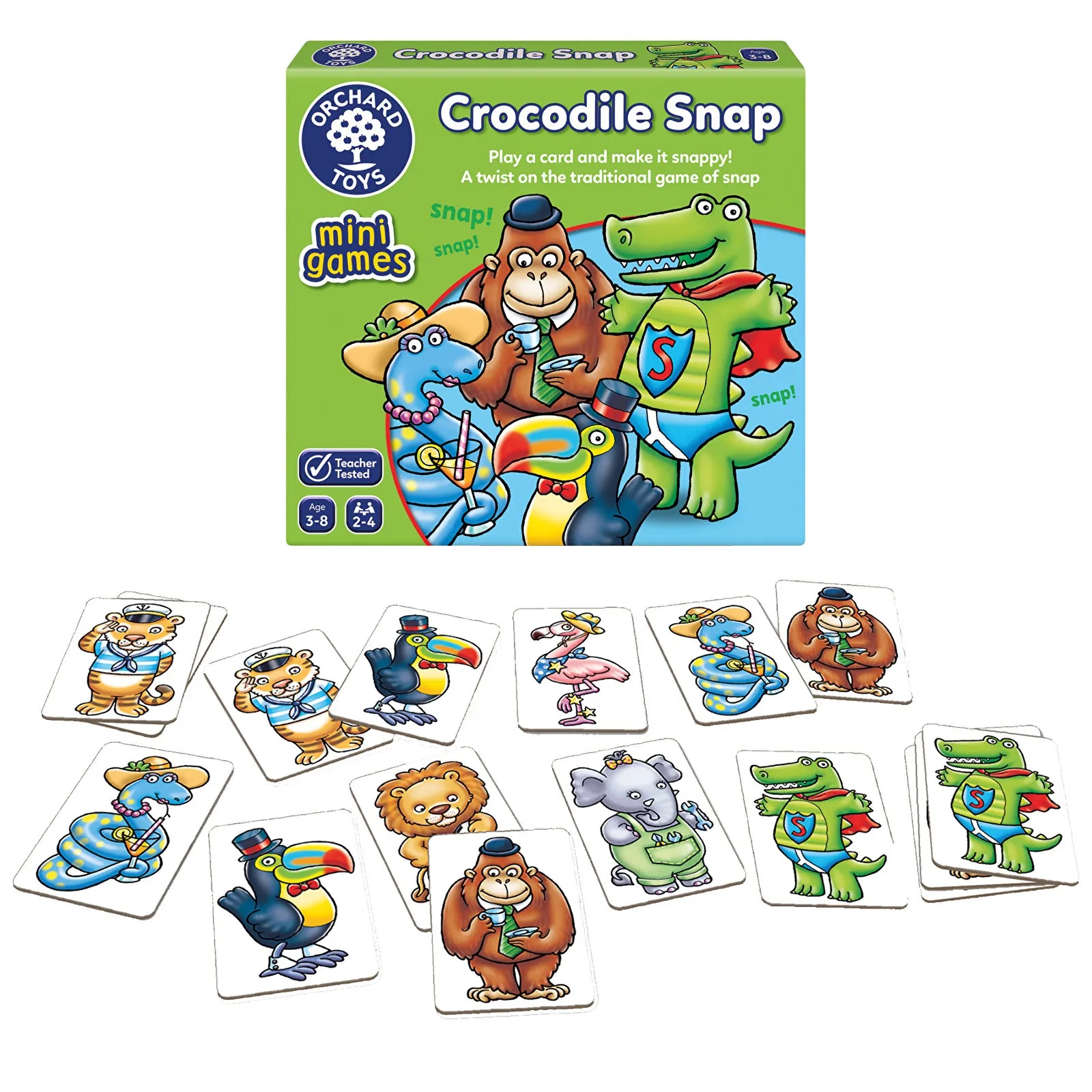 Orchard Toys Mini Games - Crocodile Snap - Image 2