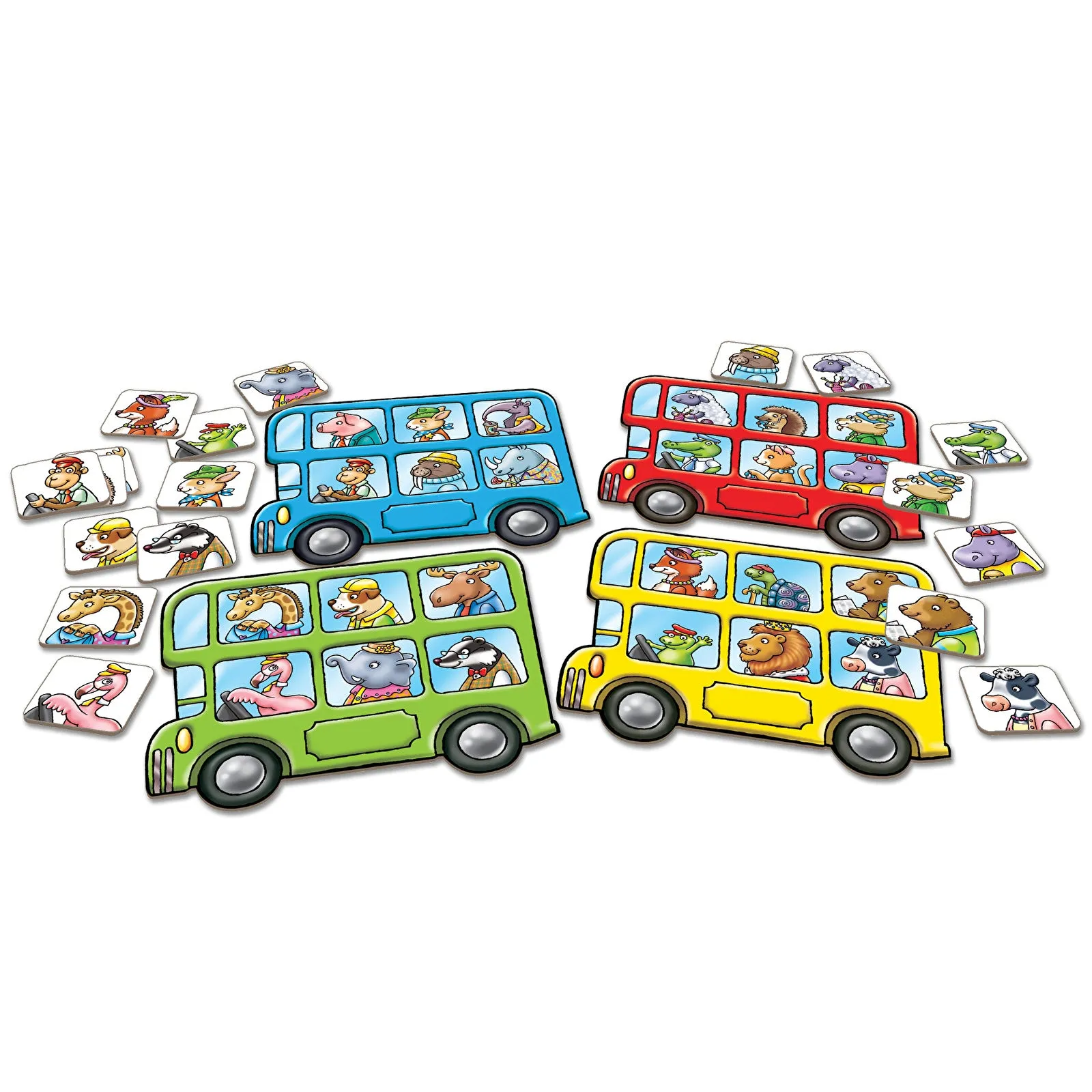 Orchard Toys Mini Games - Little Bus Lotto - Image 3