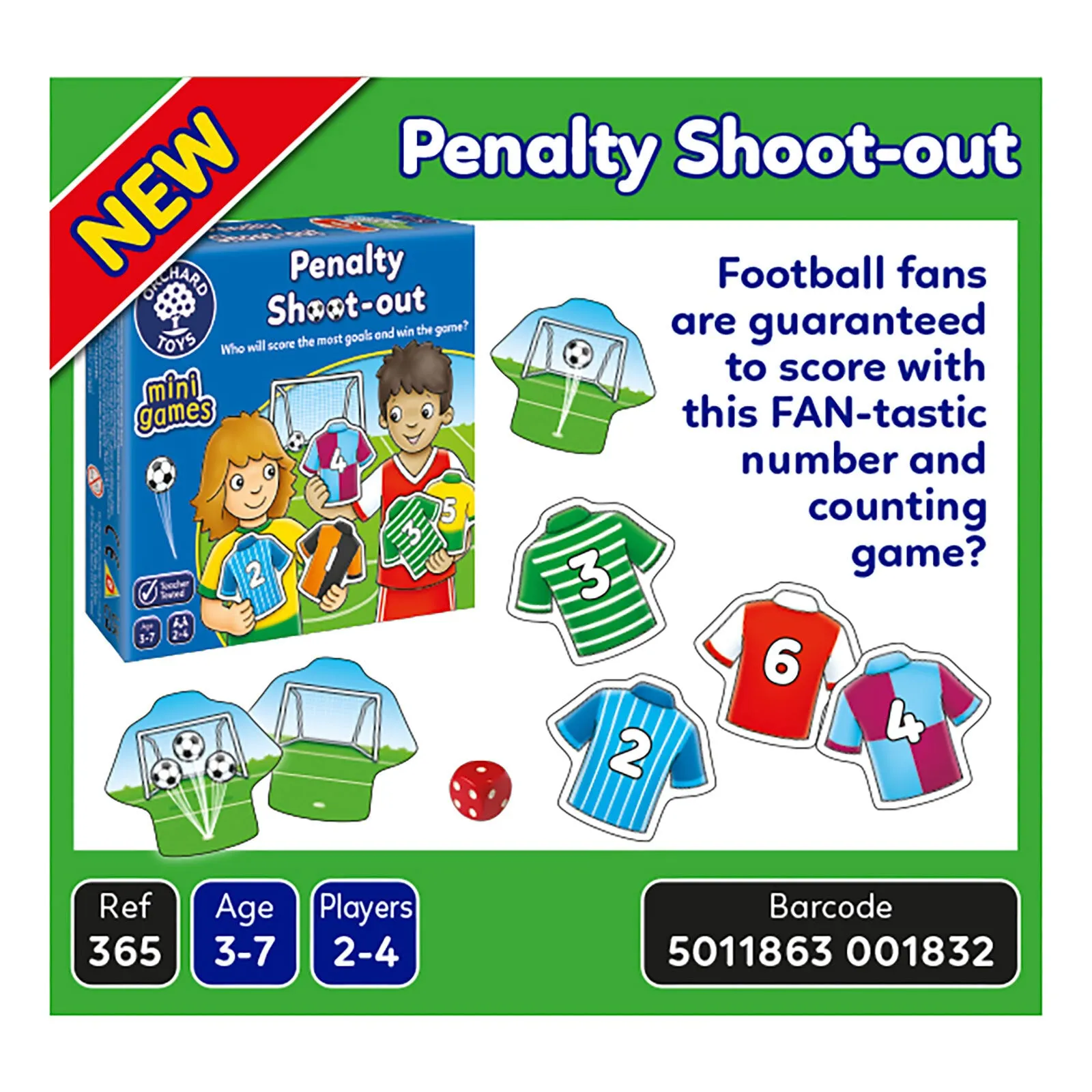 Orchard Toys Mini Games - Penalty Shoot-Out - Image 4