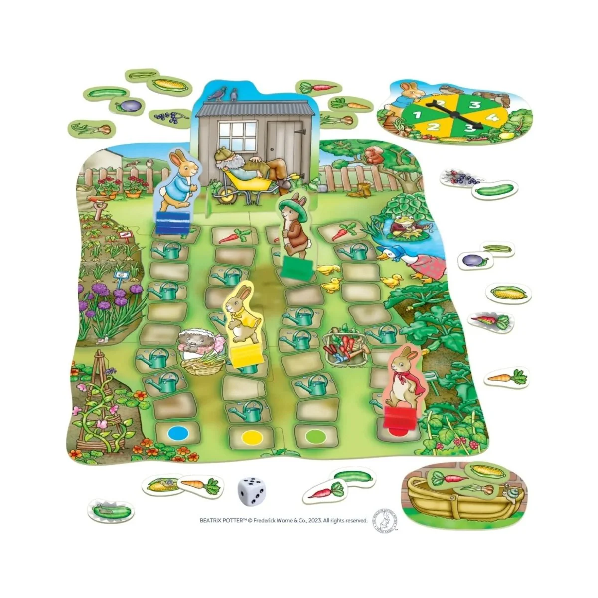 Orchard Toys Peter Rabbit Don’t Wake Mr.McGregor! Game - Image 2