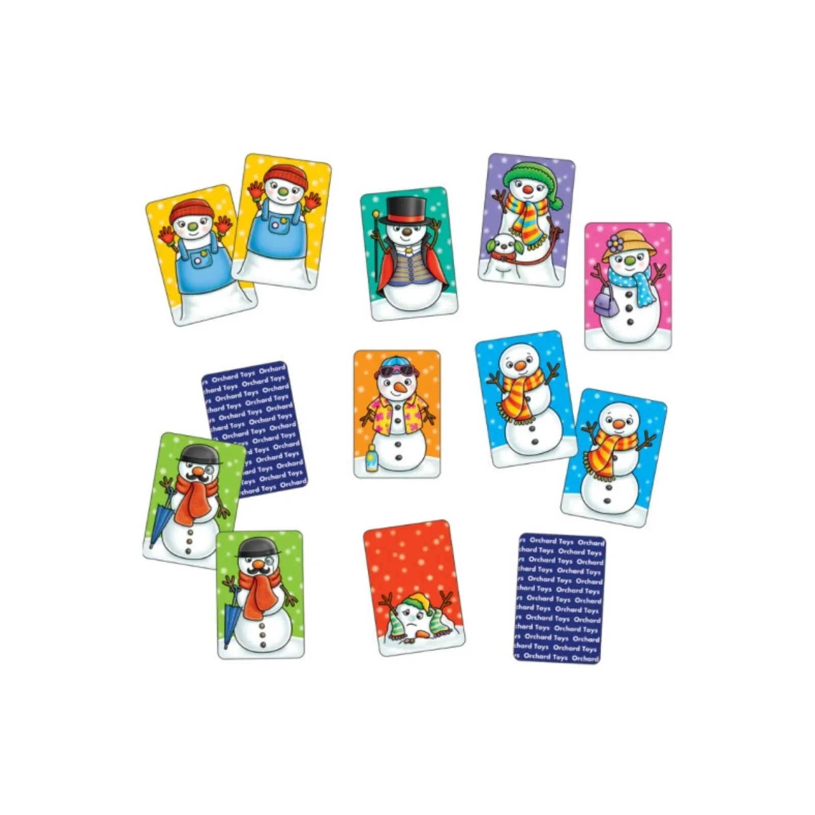 Orchard Toys Snowman Snap - Image 2