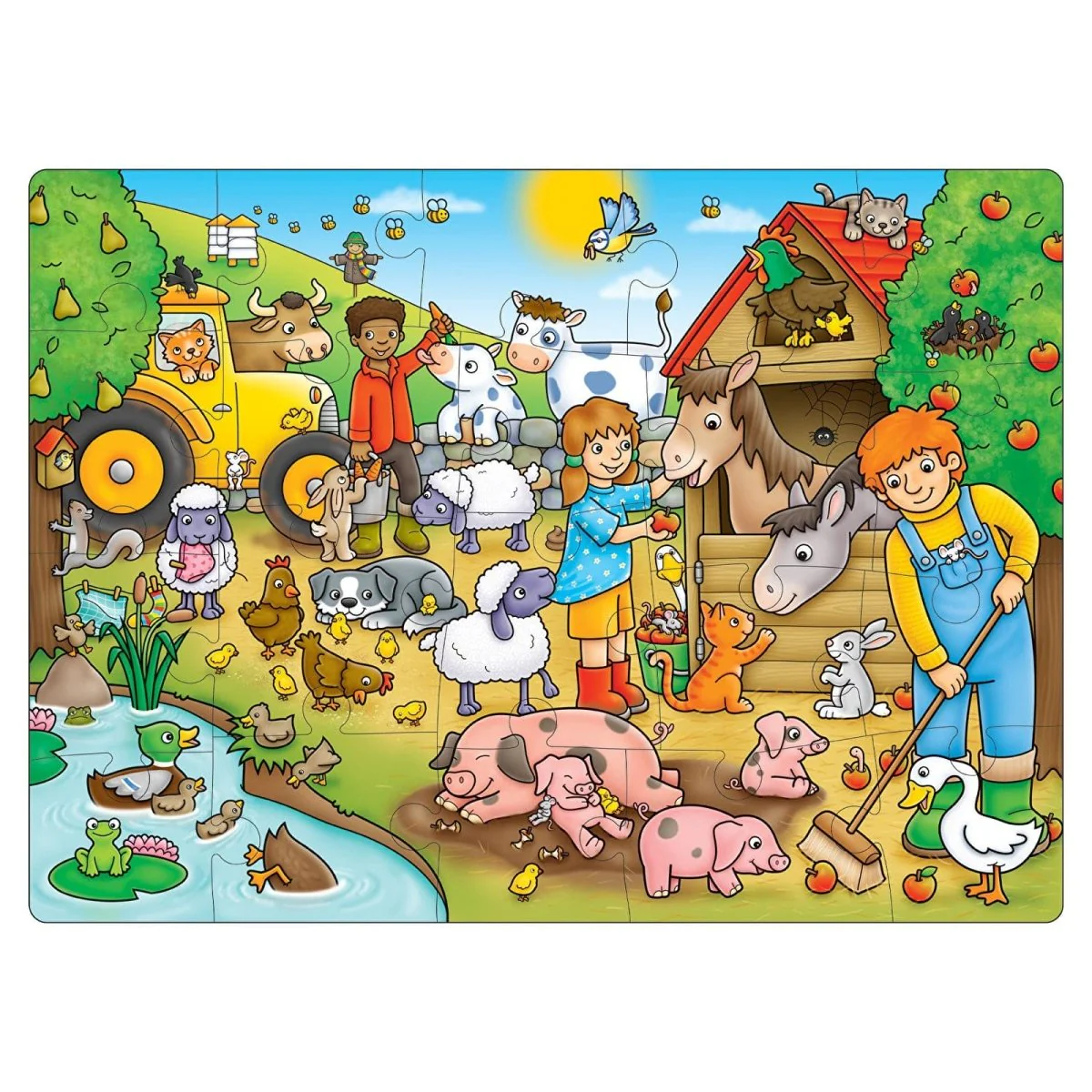 Orchard Toys Who's On The Farm? Jigsaw Puzzle - Image 2