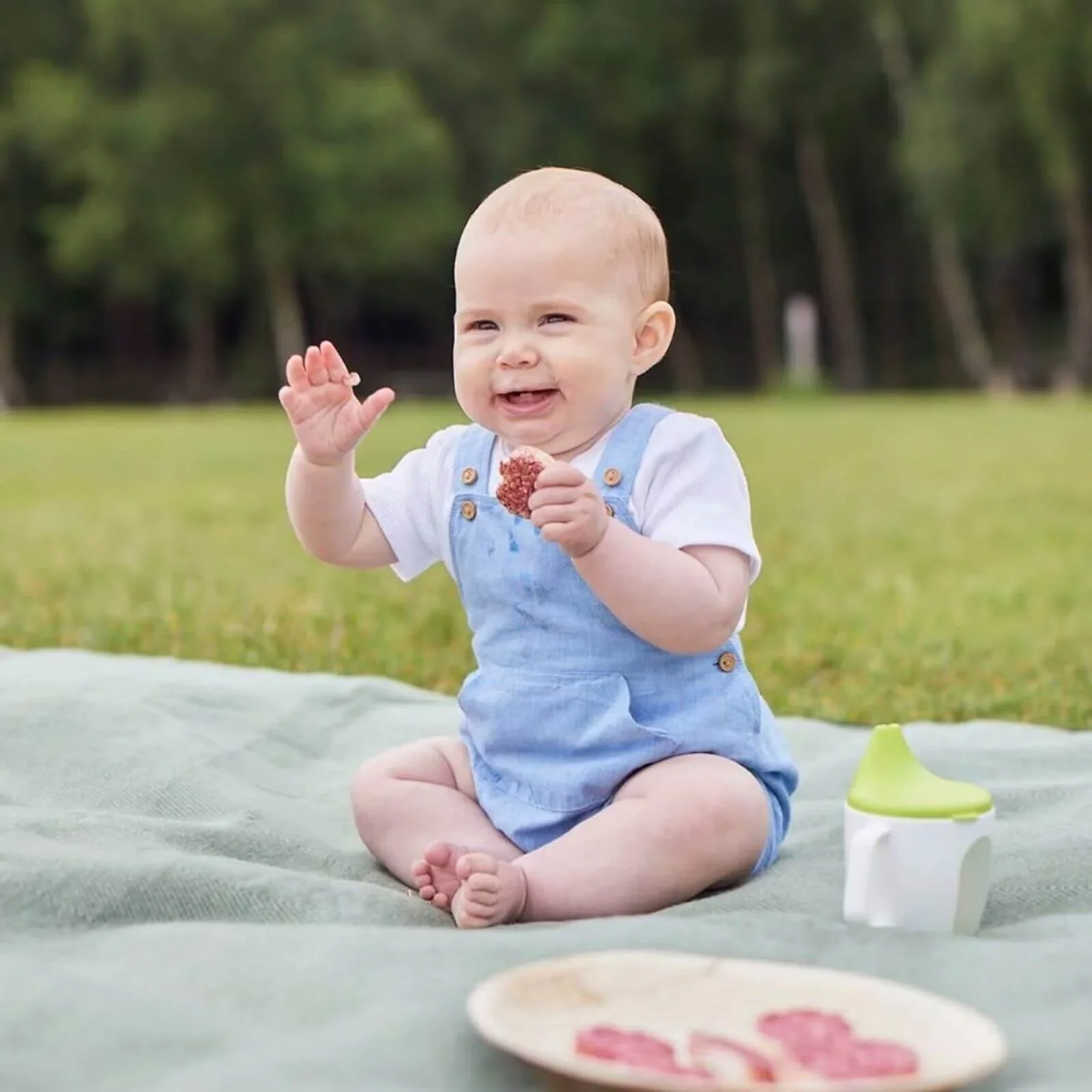 Organix Summer Fruits Rice Cake Clouds 7+ months 40g - Image 6