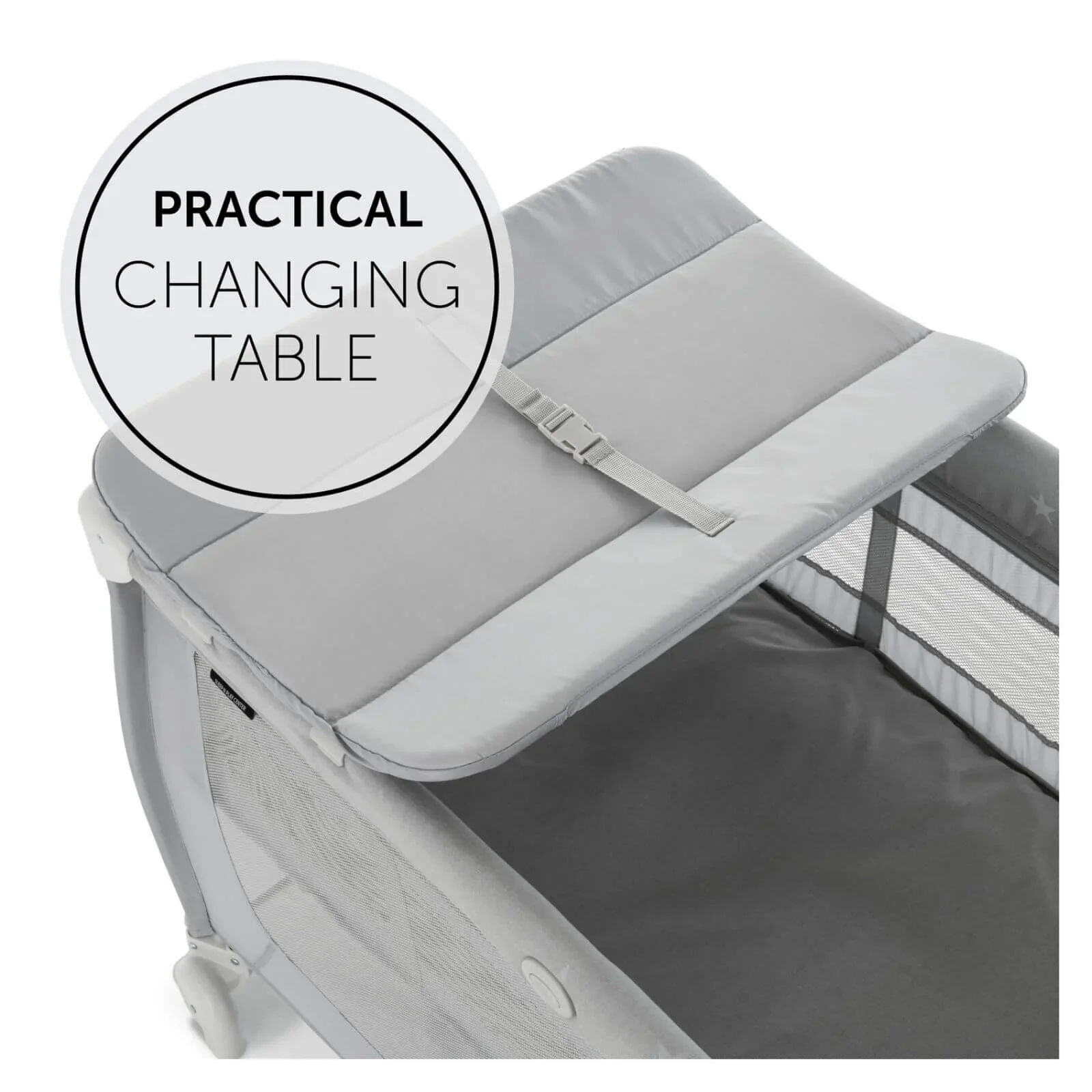 Outlet - Hauck Sleep N Play Center Bassinet Travel Cot & Playpen - Stars - Image 4