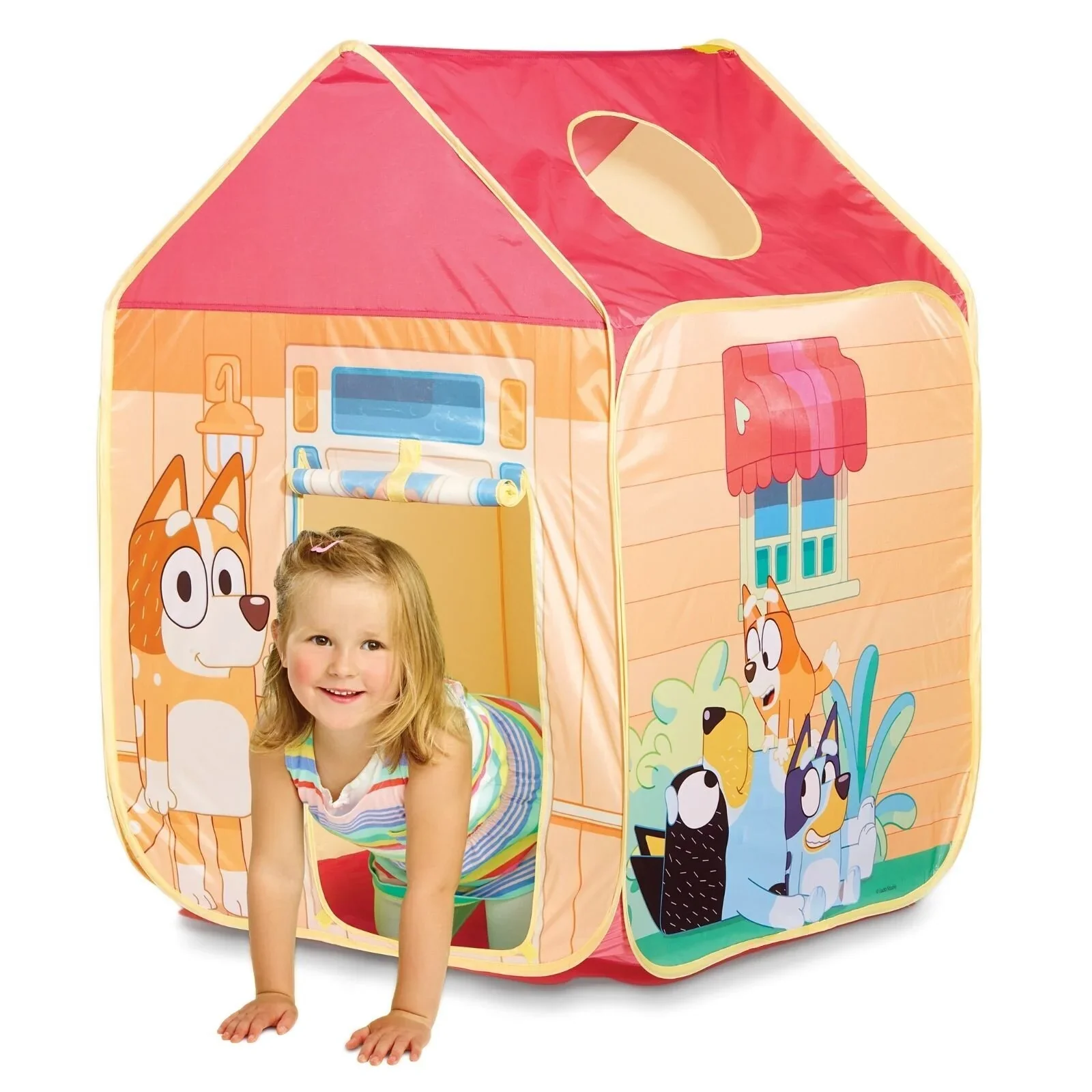 Outlet - Pop N Fun Pop Up Play Tent, Outdoor Foldable Playhouse - Image 4