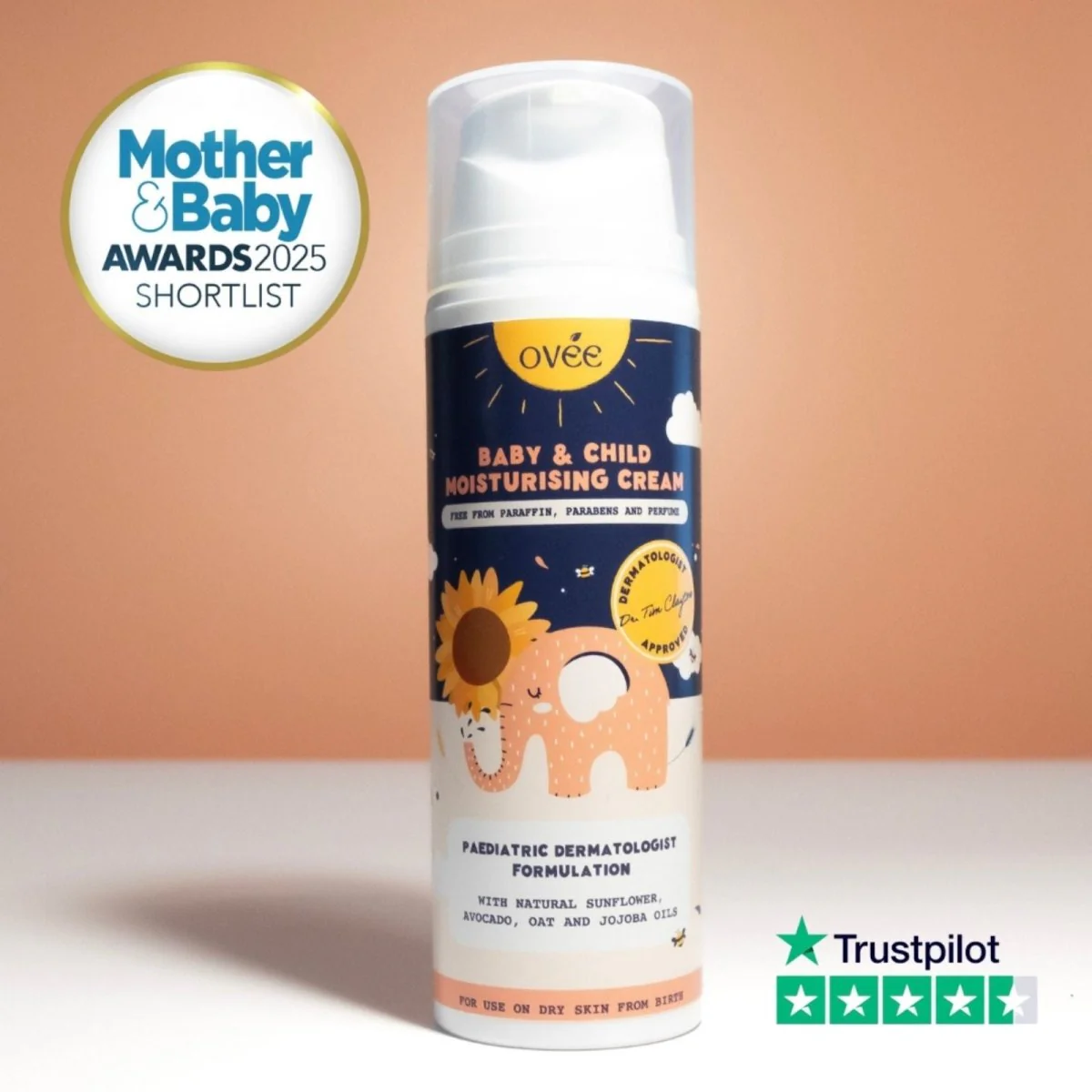 Ovée Baby & Child Moisturising Cream - Image 2