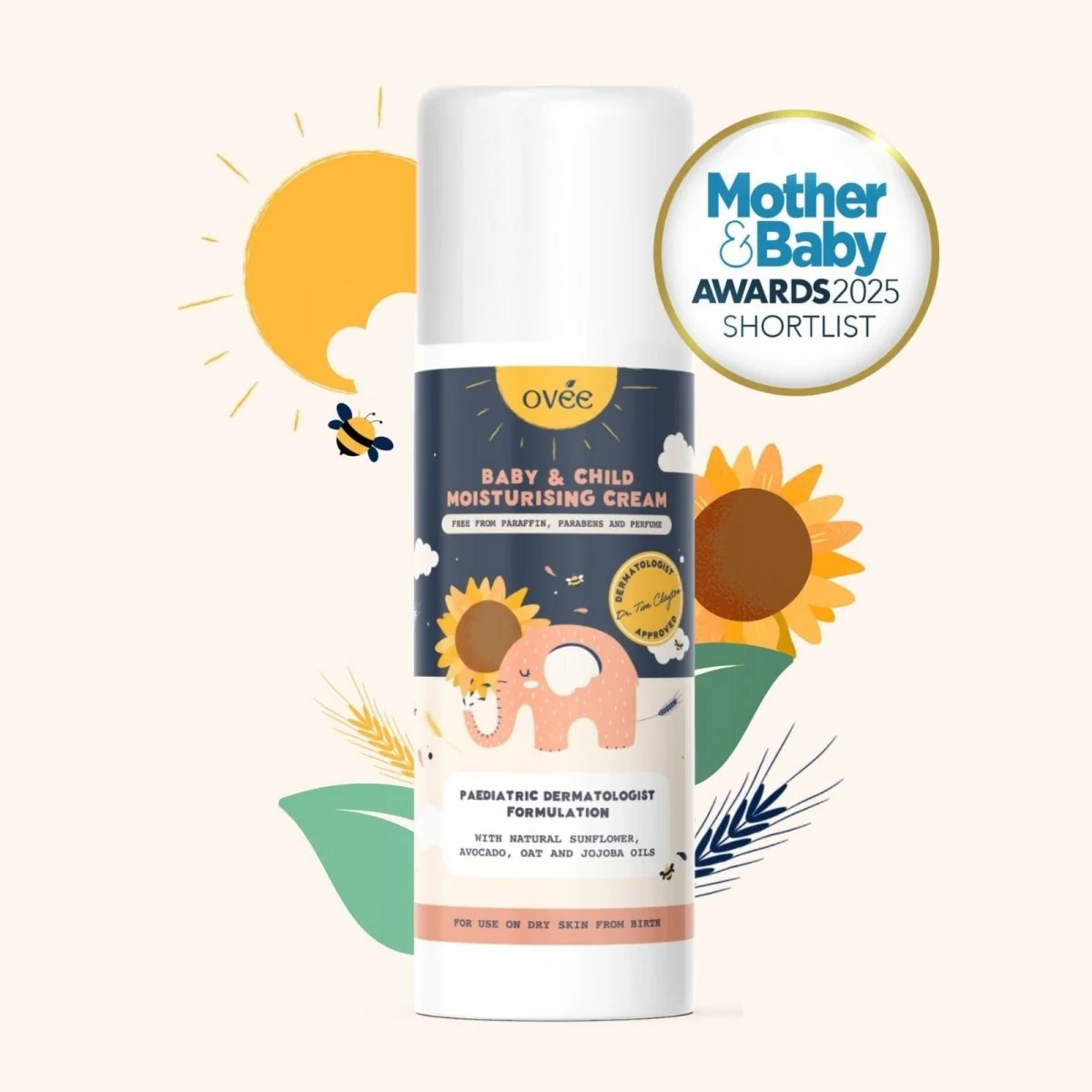 Ovée Baby & Child Moisturising Cream - Image 3