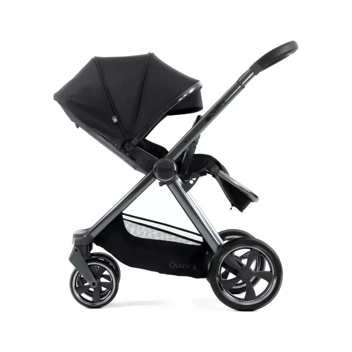Oyster 4 Single Stroller - Carbonite - Image 2