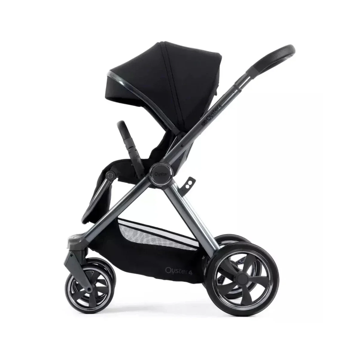 Oyster 4 Single Stroller - Carbonite - Image 4
