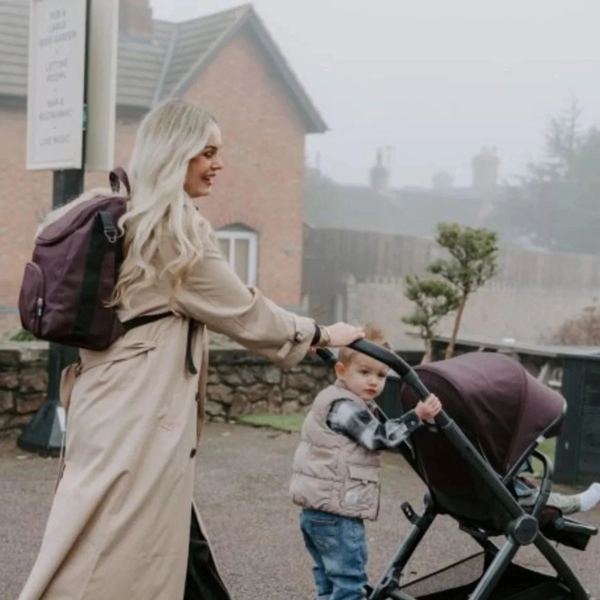 Oyster 4 Single Stroller - Carbonite - Image 8