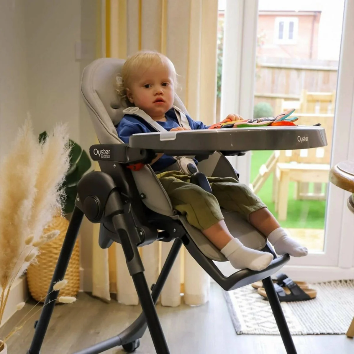 Oyster Bistro Highchair - Ice - Image 9