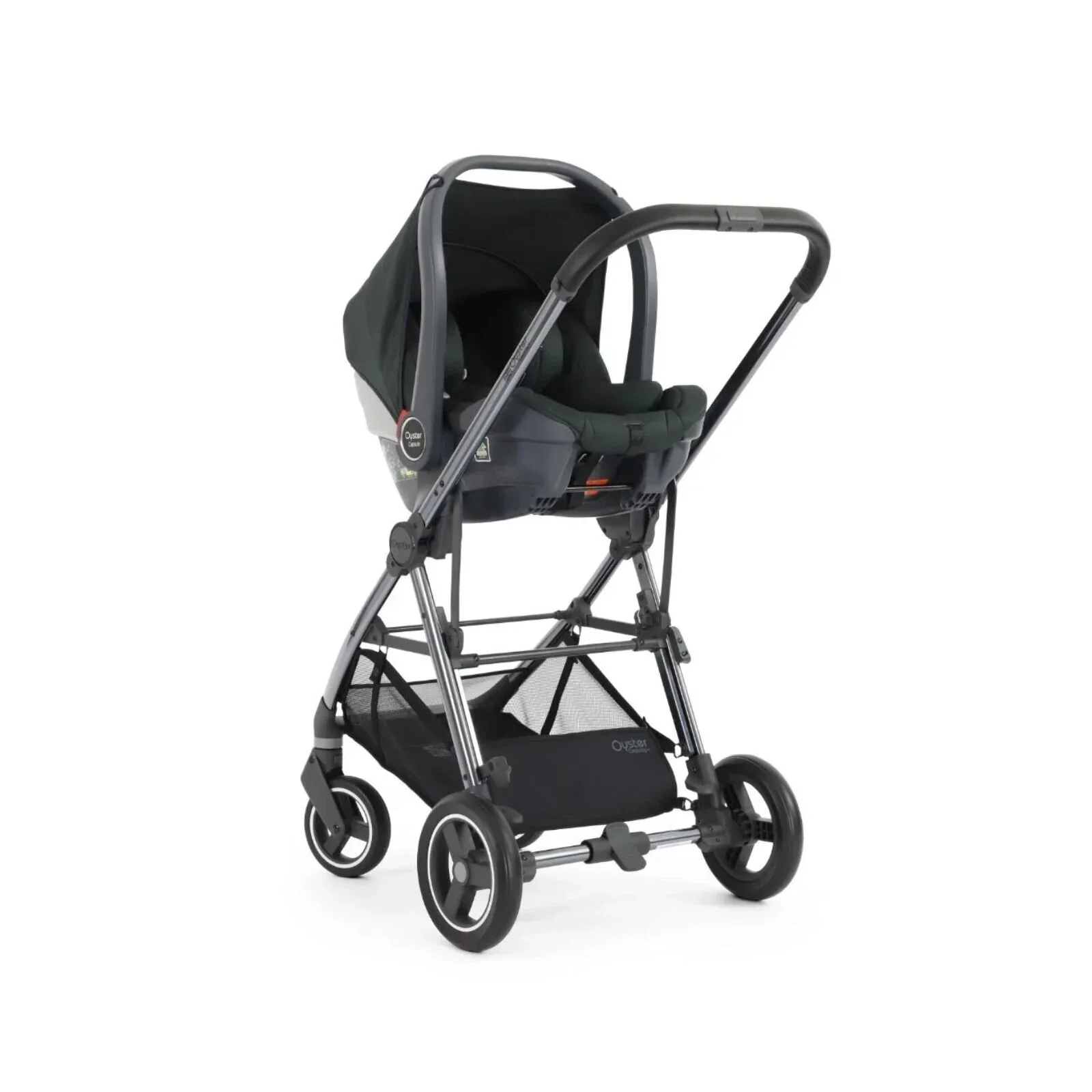 Oyster Gravity+ Stroller Bundle 5 pcs - Black Olive - Image 5