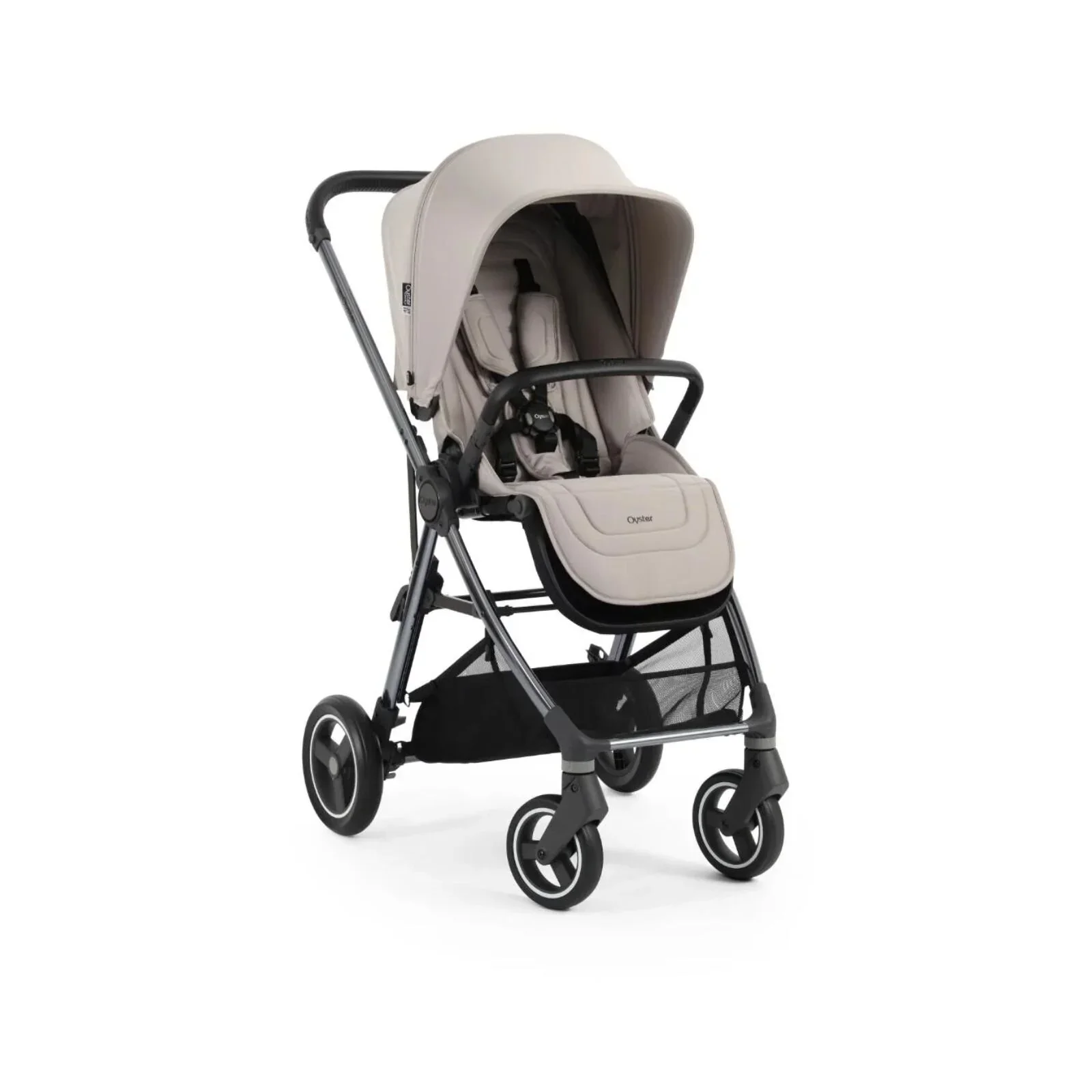 Oyster Gravity+ Stroller 5 pcs Bundle - Stone - Image 3