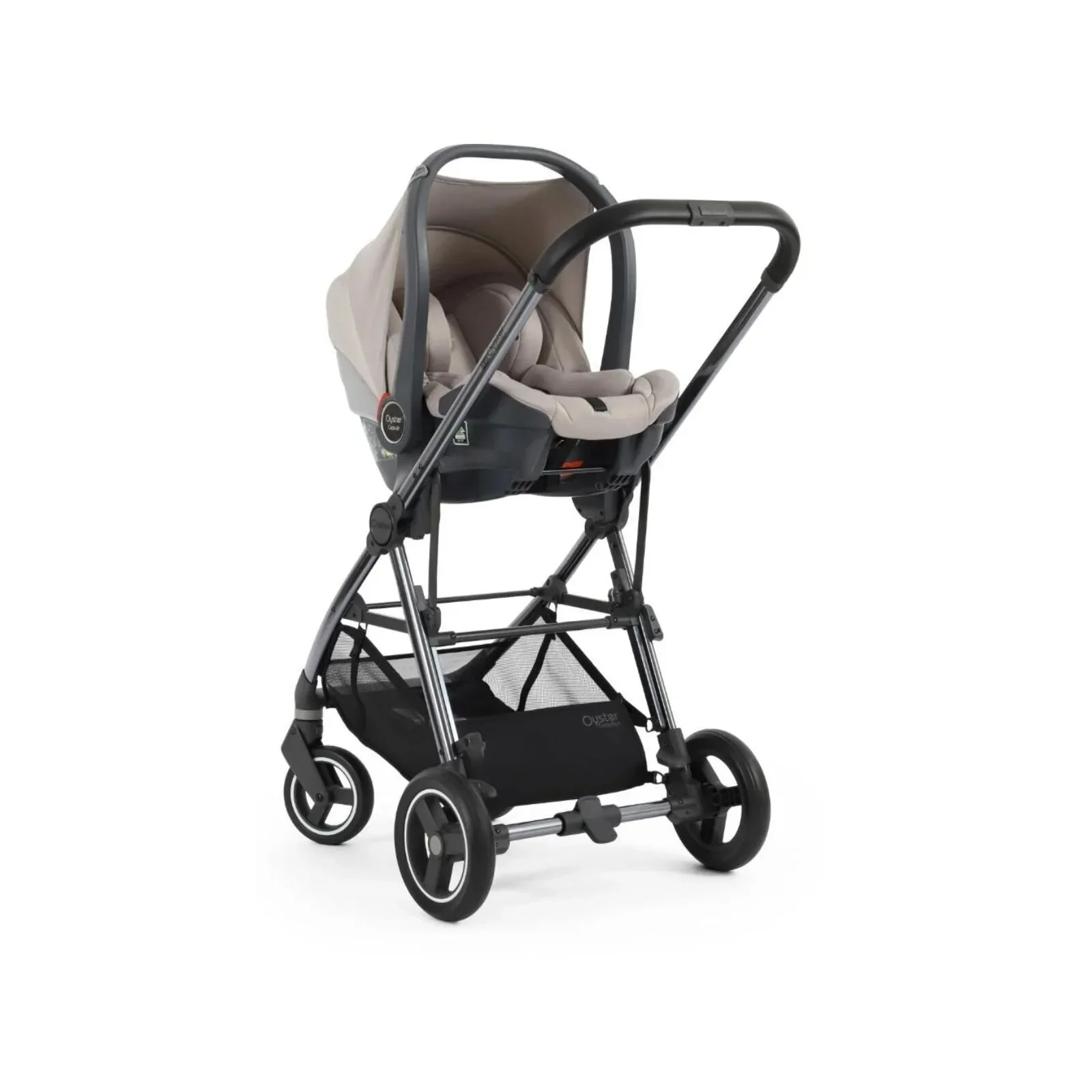 Oyster Gravity+ Stroller 9 pcs Bundle - Stone - Image 5