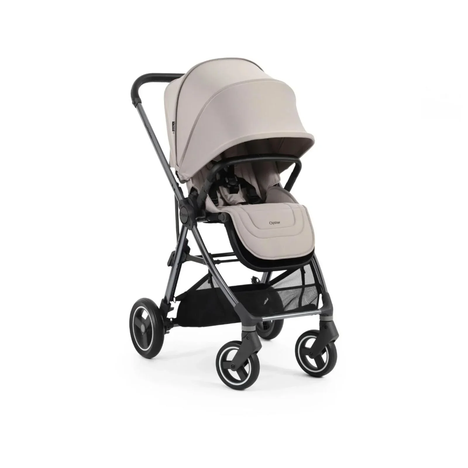 Oyster Gravity+ Stroller 9 pcs Bundle - Stone - Image 6