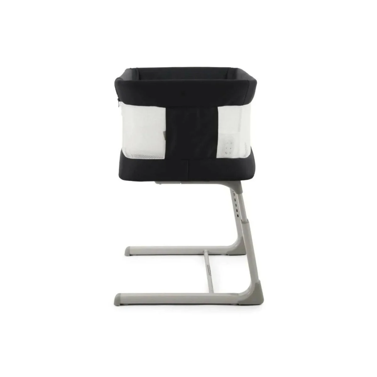 Oyster Wiggle Crib Co-Sleeper - Carbonite - Image 7