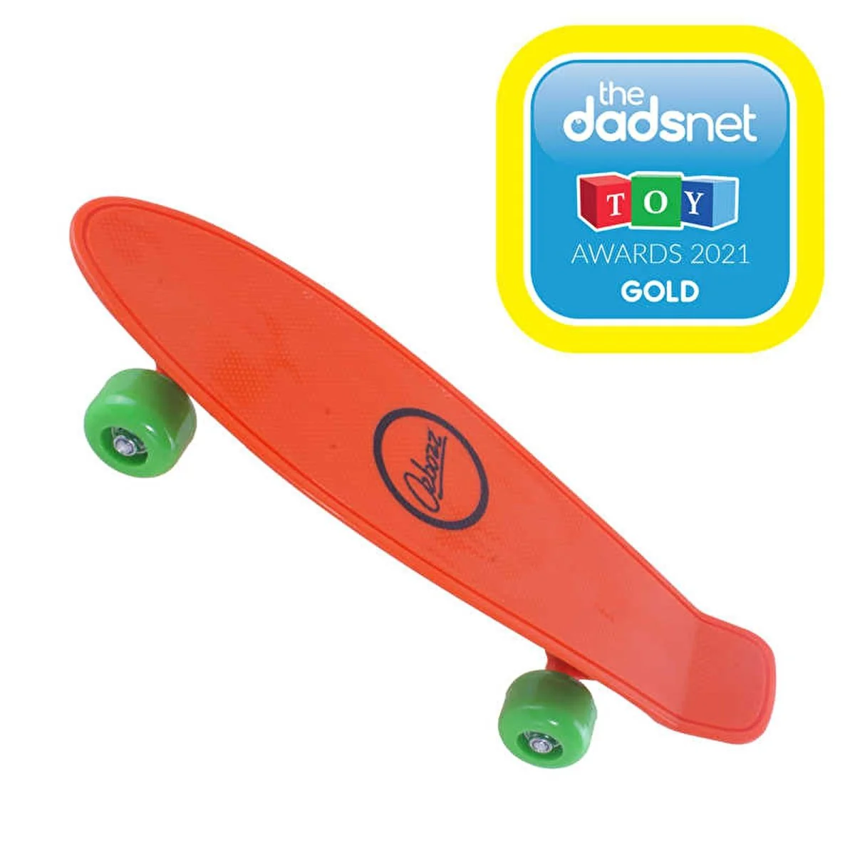 Ozbozz Plastic Skateboard 17x5 Inch - Image 2
