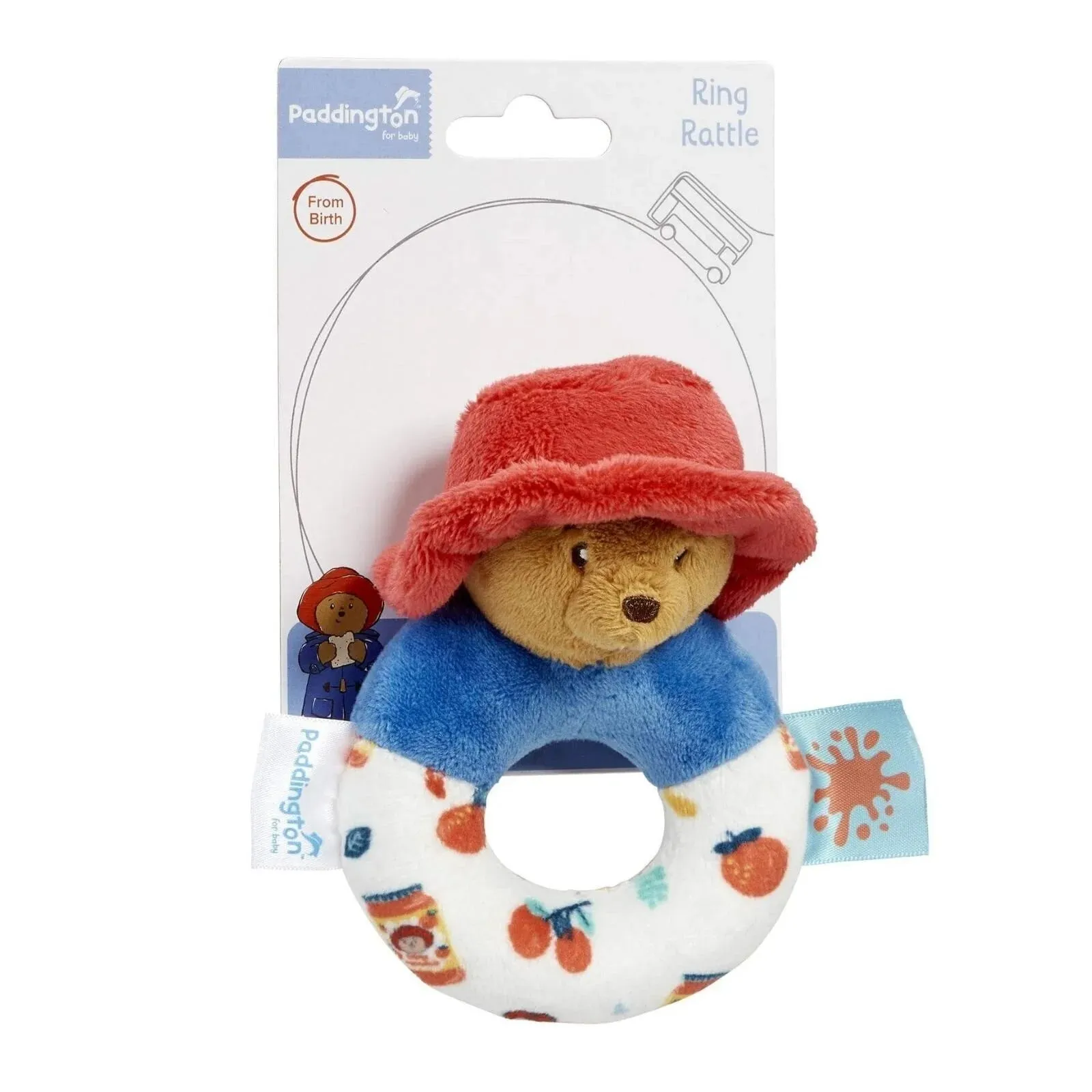 Paddington Baby Ring Rattle - Image 2