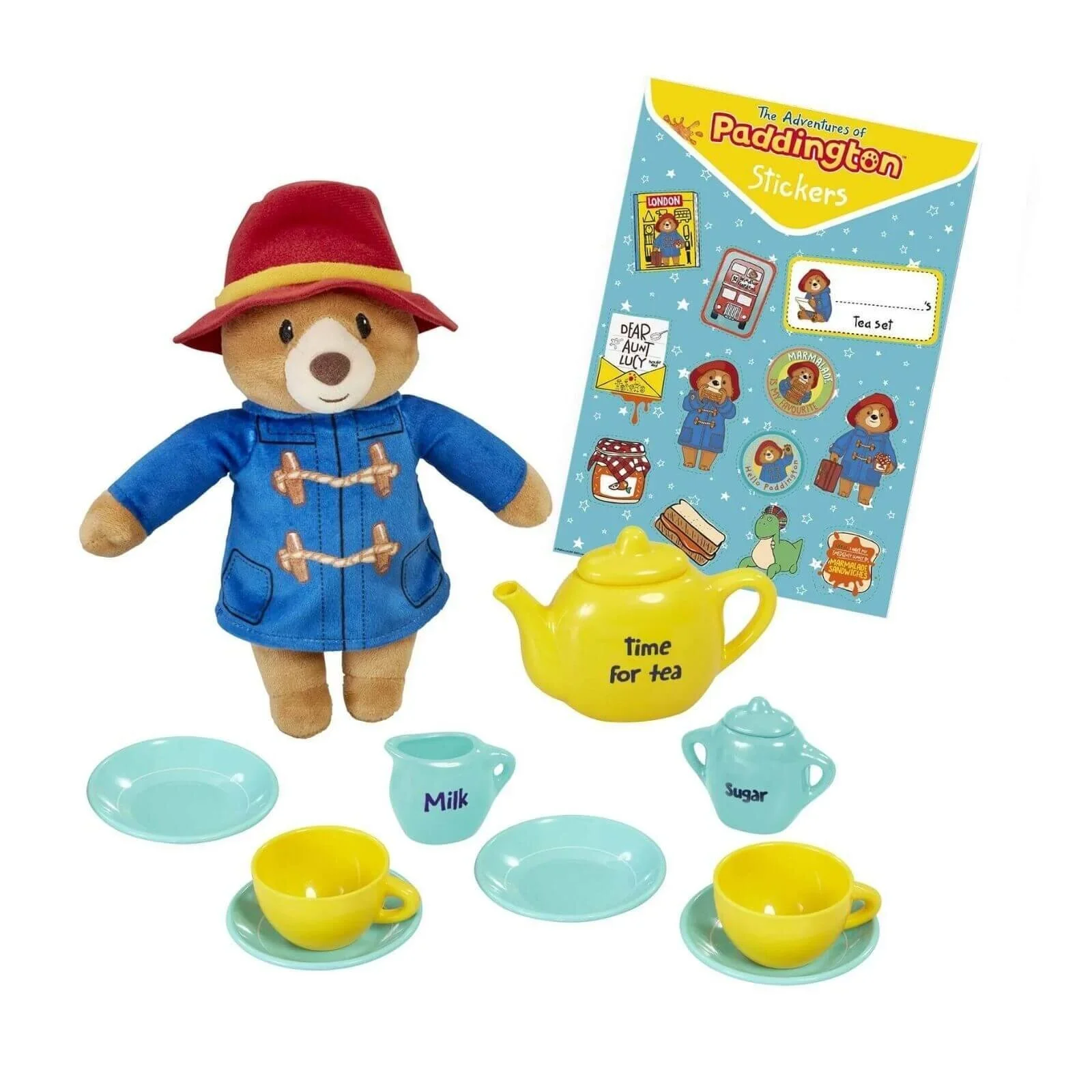 Paddington Soft Toy and Tea Set - Image 2