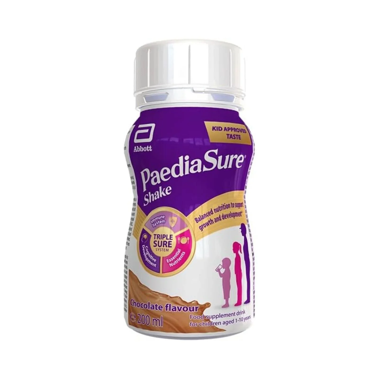 PaediaSure Shake Chocolate Flavoured 800ml (4x200ml) - Image 2