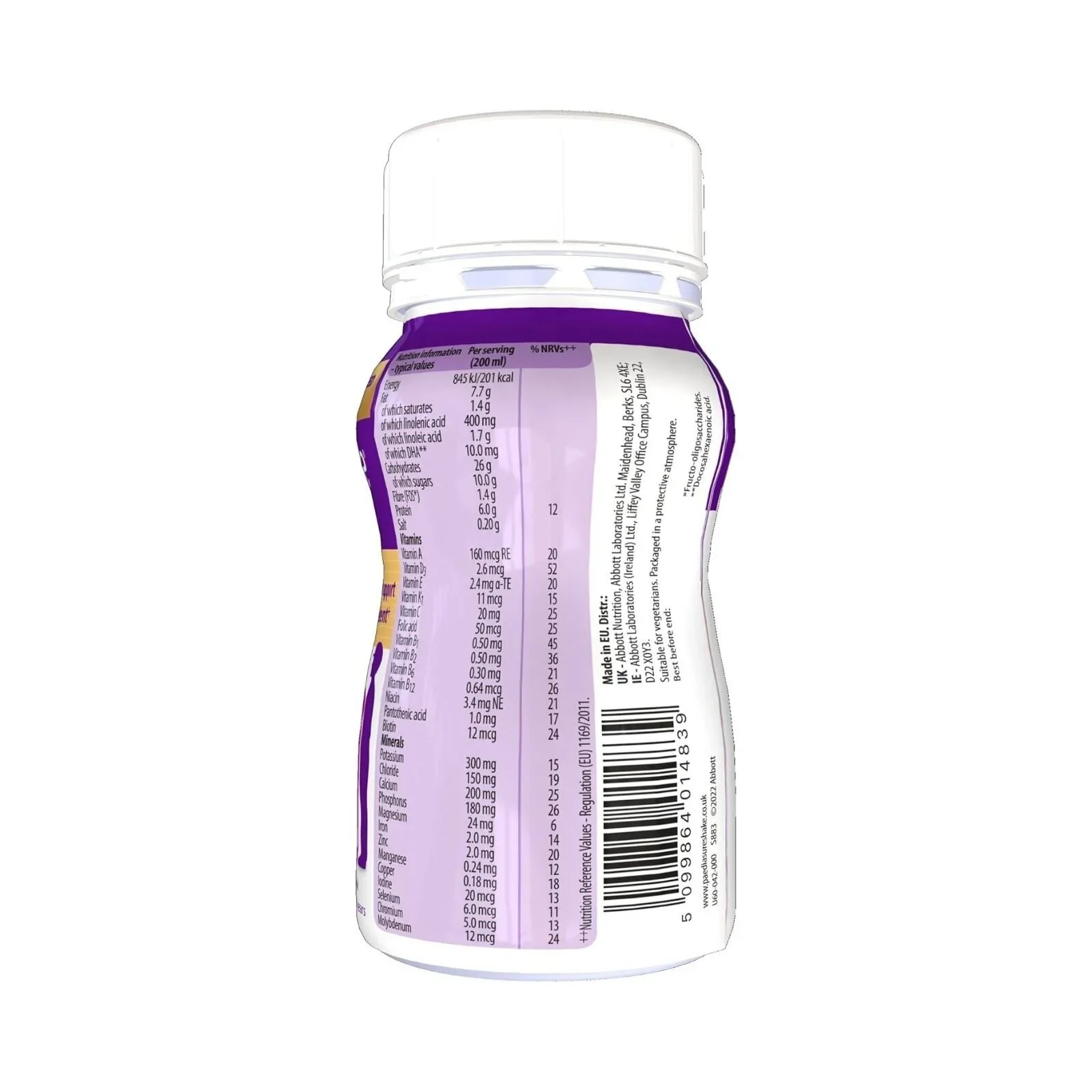 PaediaSure Shake Vanilla Flavoured 200ml - Image 3