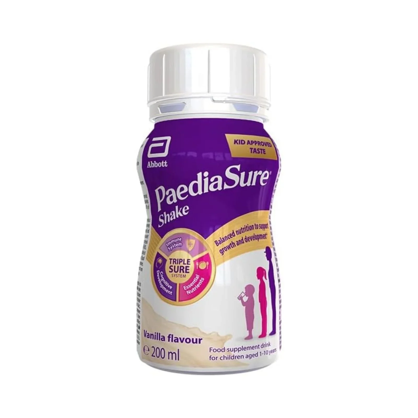 PaediaSure Shake Vanilla Flavoured 800ml (4x200ml) - Image 2