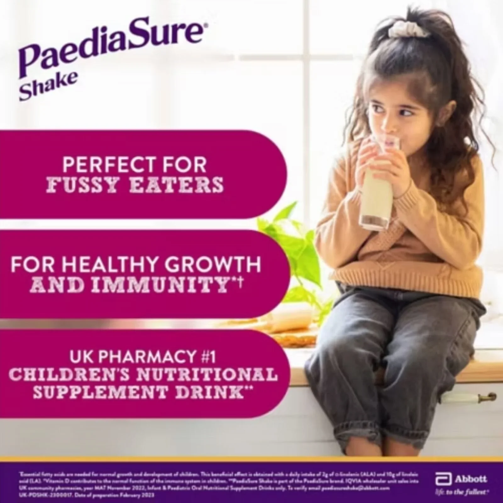 PaediaSure Shake Vanilla Flavoured Nutritional Supplement Powder for Kids 400g - Image 5