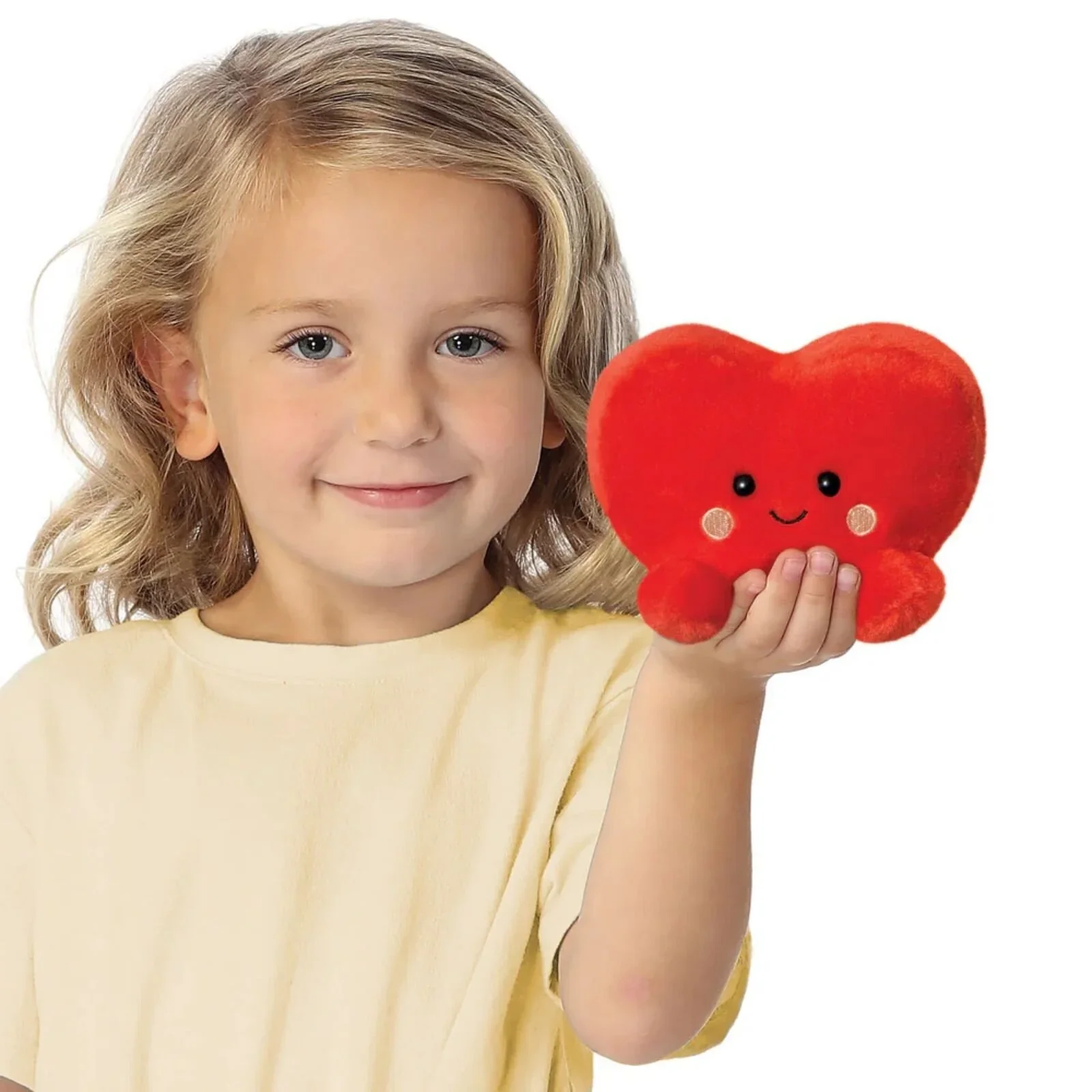 Palm Pals Amore Heart Soft Toy 12cm - Image 5