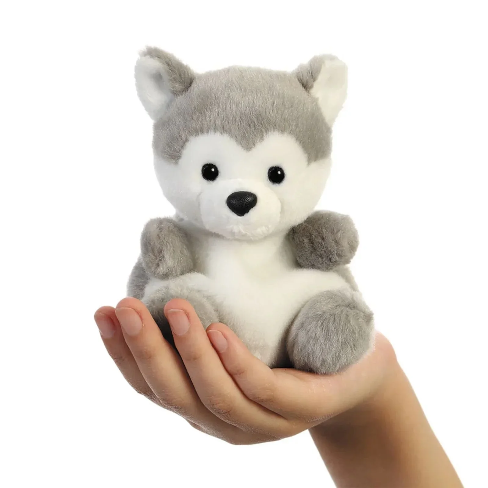 Palm Pals Busky Husky Soft Toy 12cm - Image 5