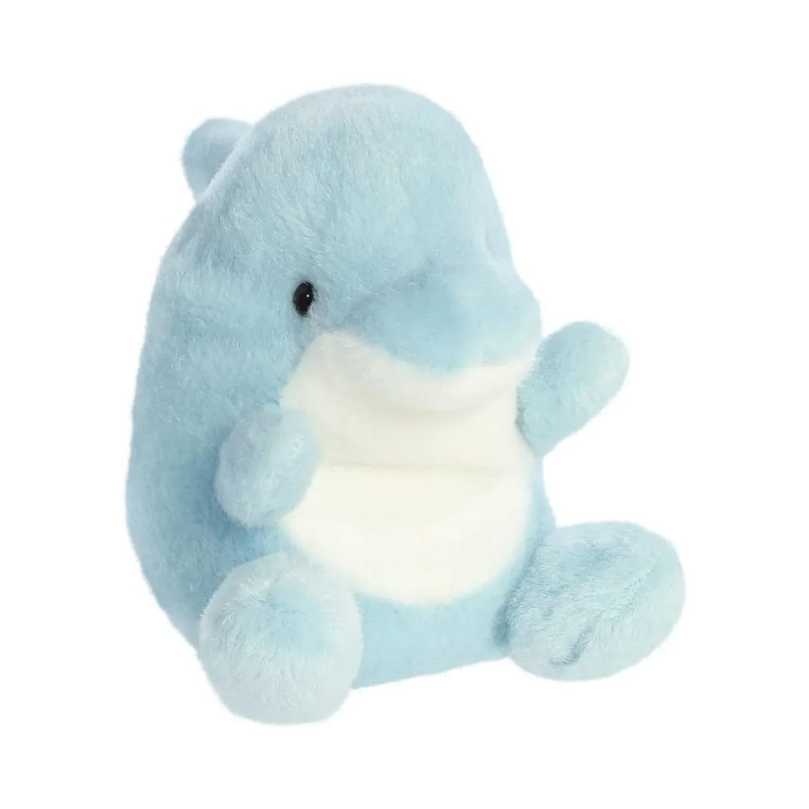 Palm Pals Clicks Dolphin Soft Toy 12cm - Image 2
