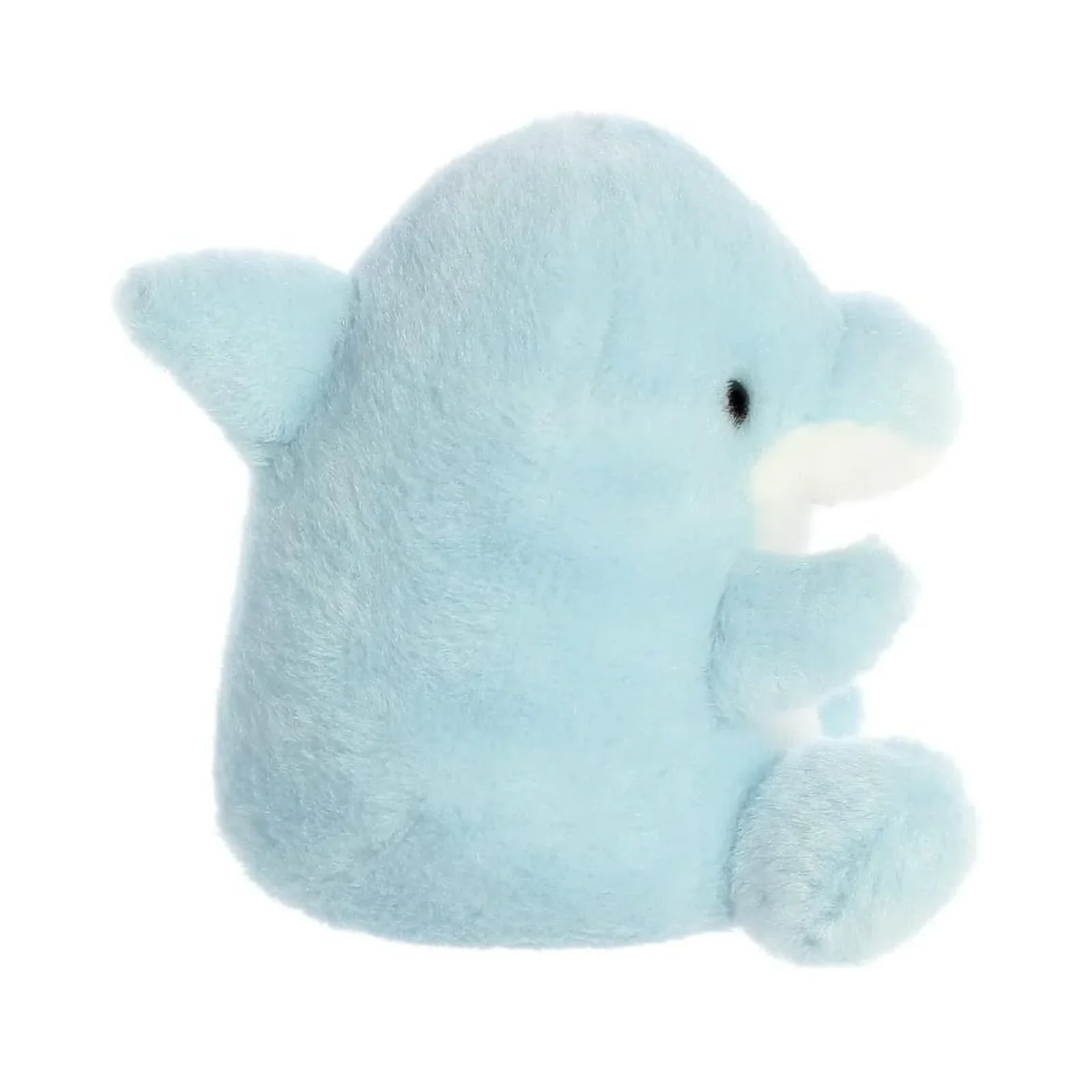 Palm Pals Clicks Dolphin Soft Toy 12cm - Image 3