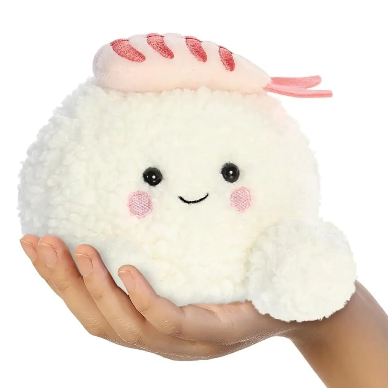 Palm Pals Ebi Shrimp Sushi Soft Toy 12cm - Image 6