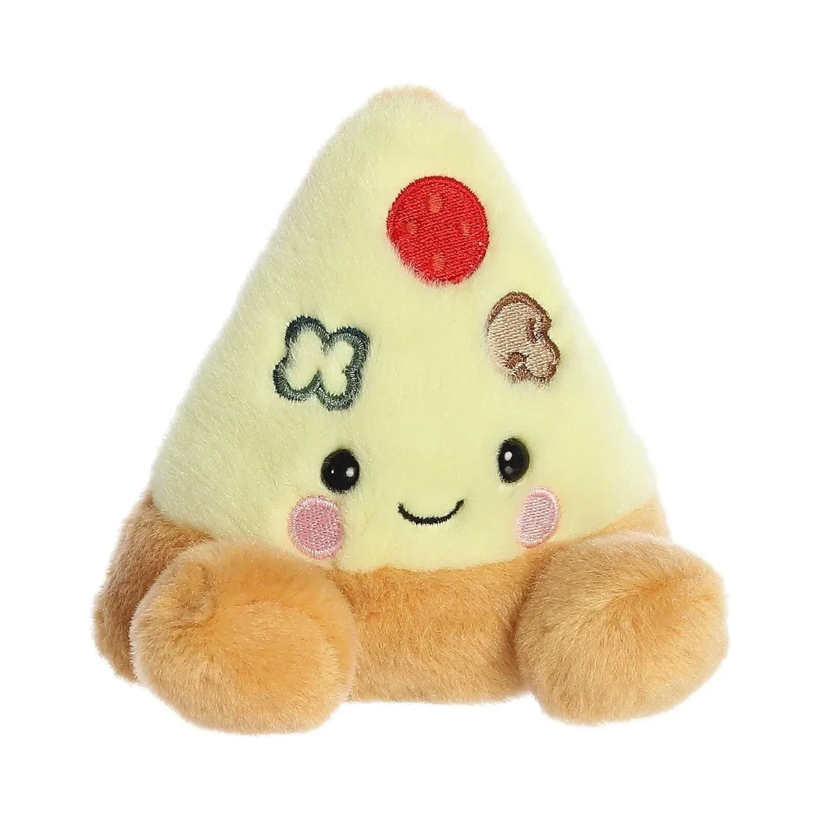 Palm Pals Peppa Pizza Slice Soft Toy 12cm - Image 2