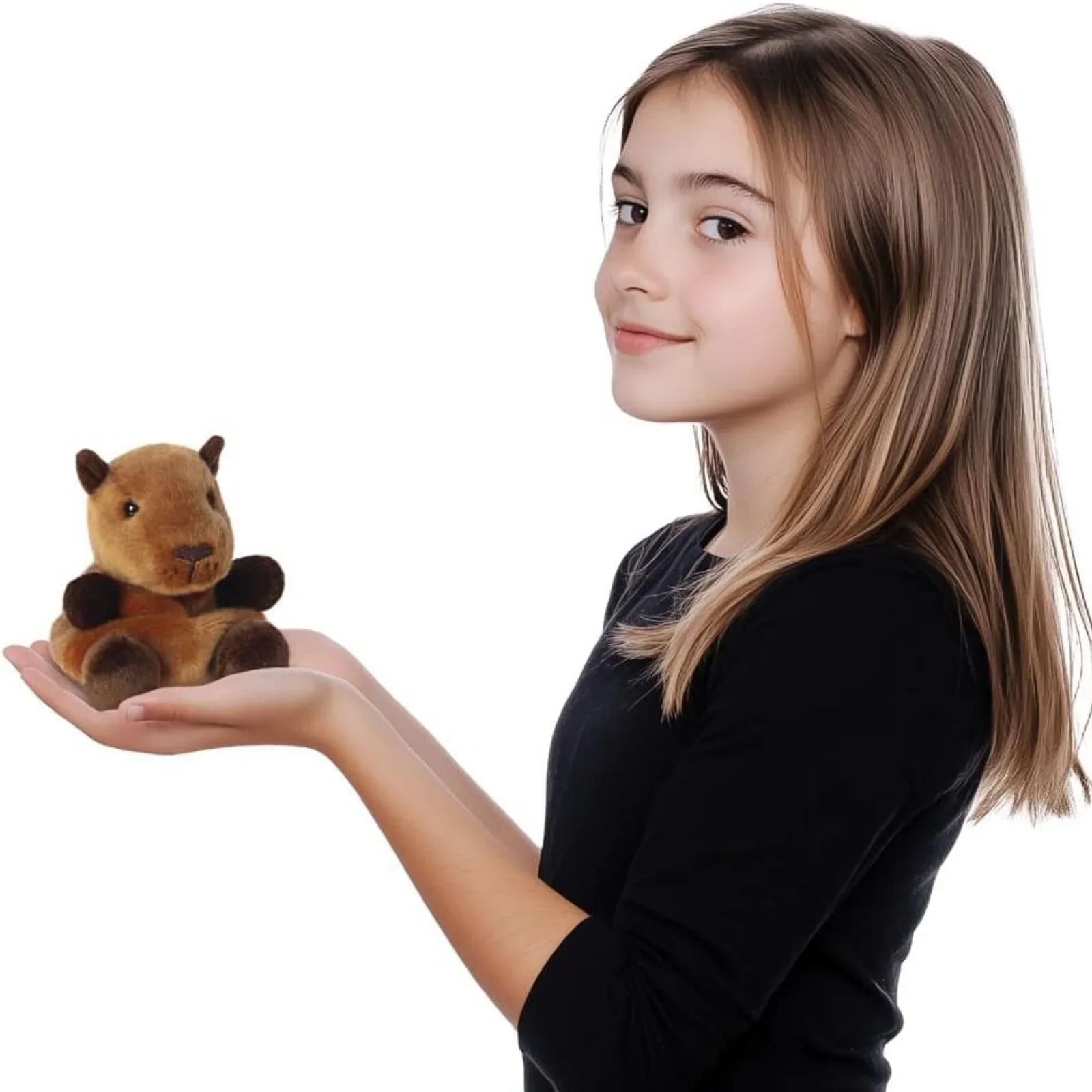 Palm Pals Sid Capybara Soft Toy 12cm - Image 7