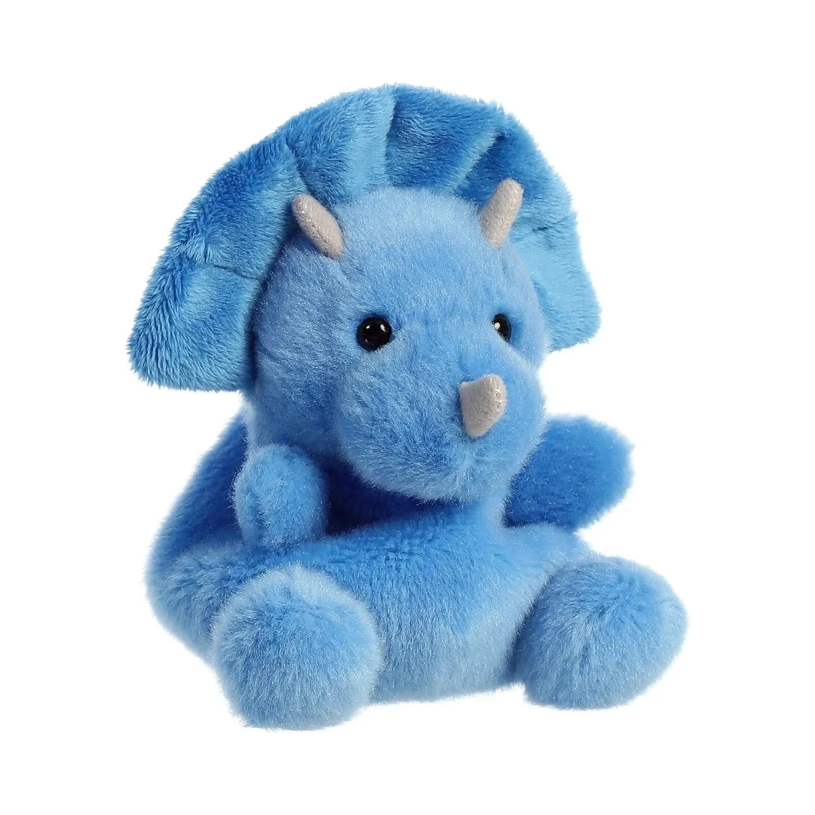 Palm Pals Tank Triceratops Soft Toy 12cm - Image 2