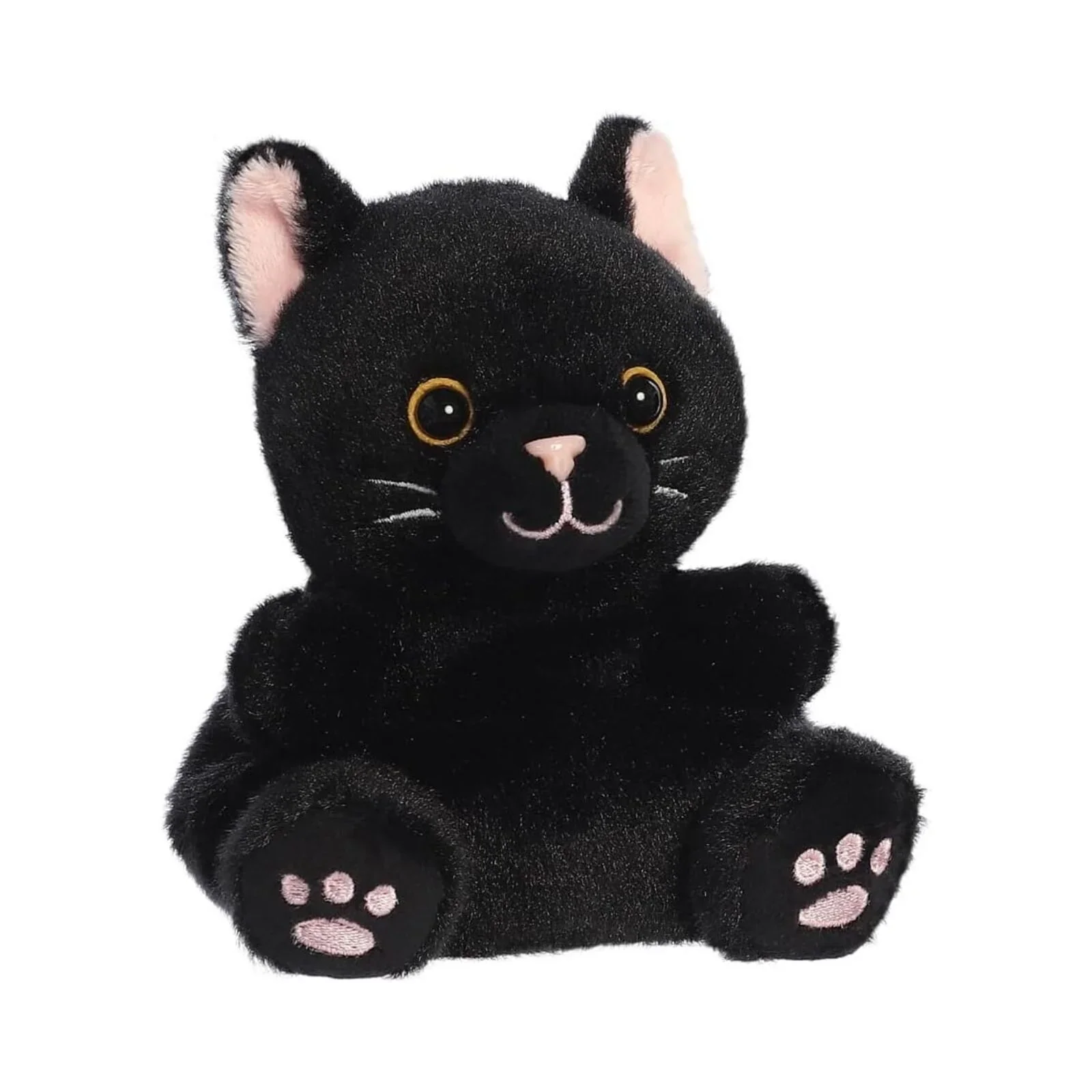 Palm Pals Twilight Black Cat Soft Toy 12cm - Image 3