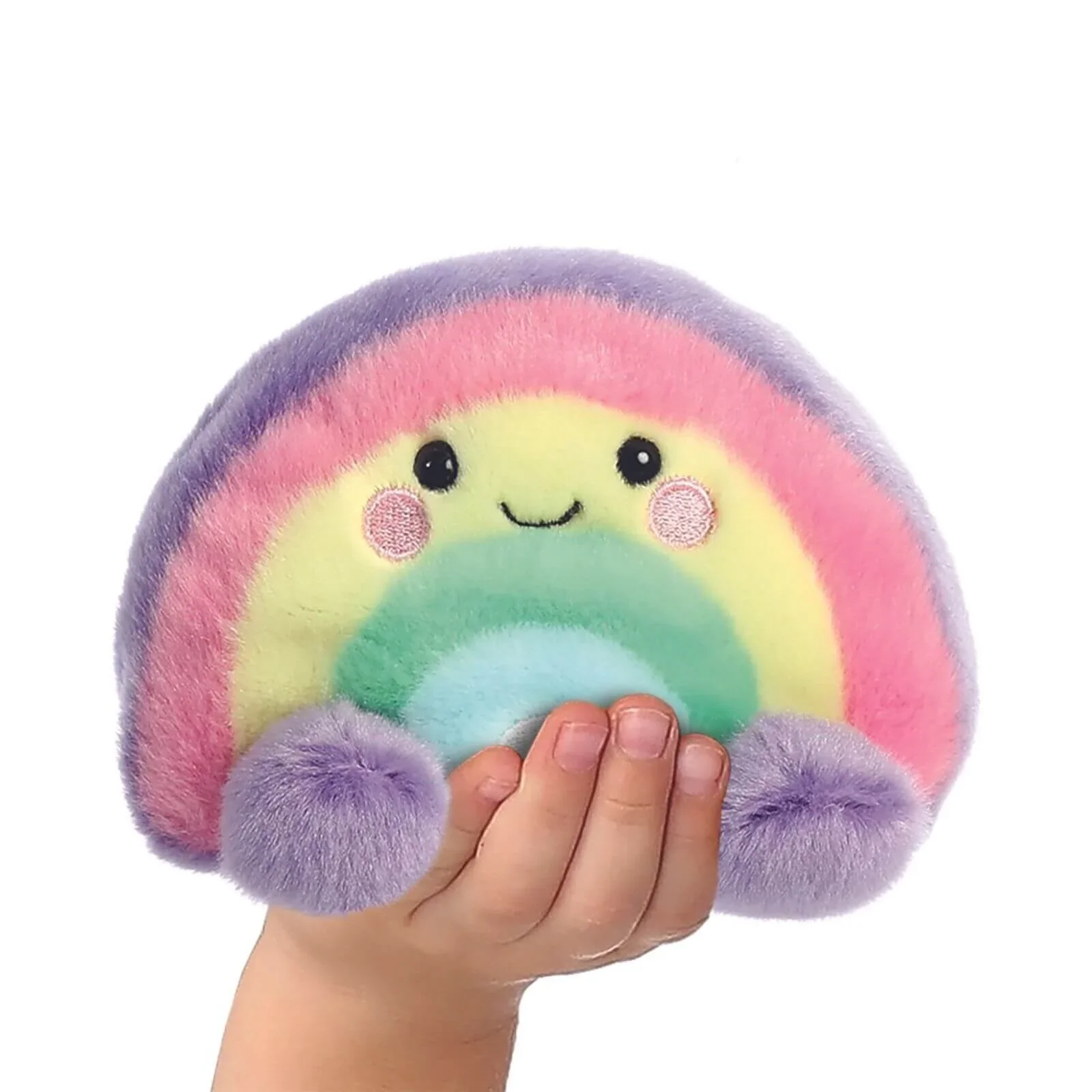 Palm Pals Vivi Rainbow Soft Toy - Image 4