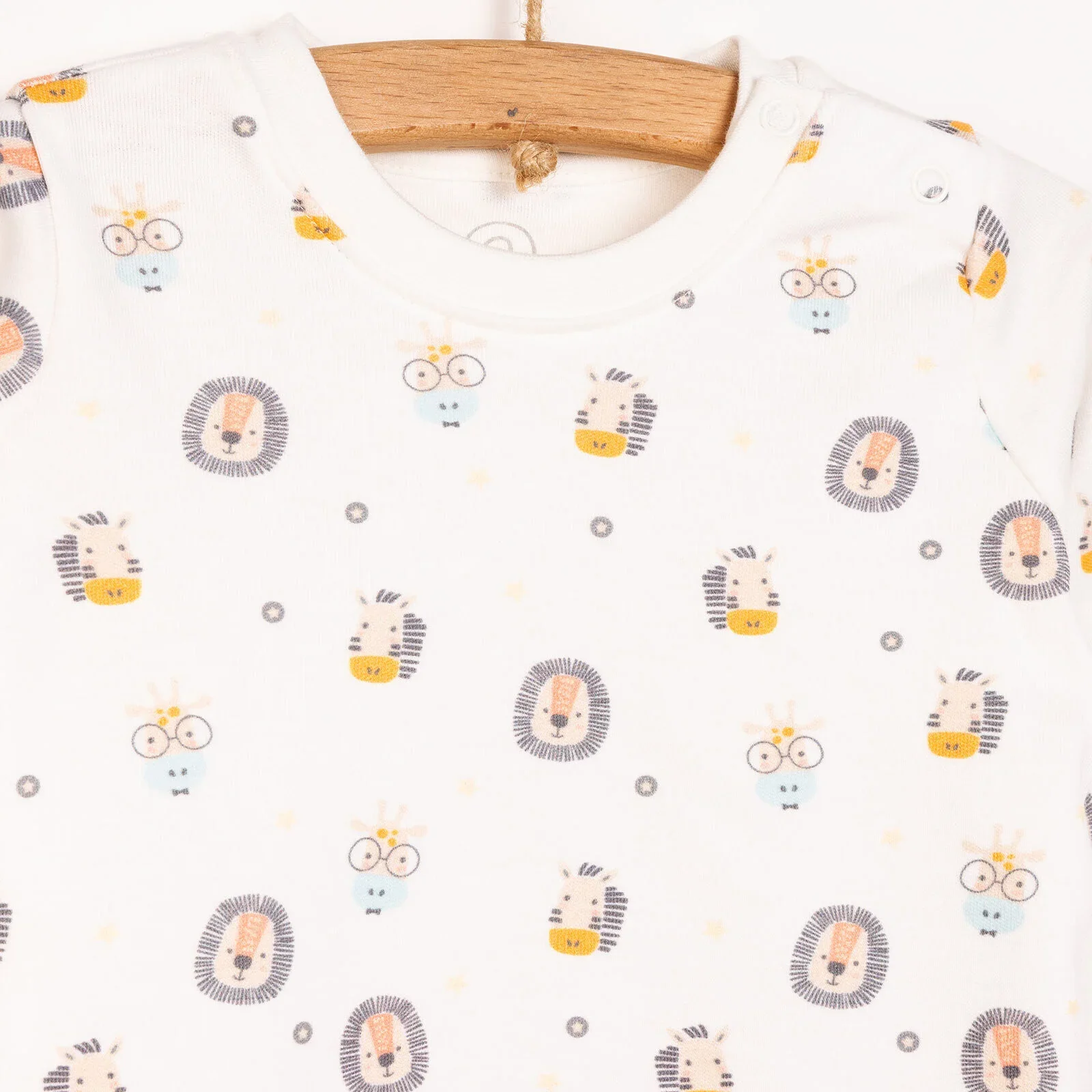 Pambuliq Baby Boy Long Sleeve Pyjamas Set - Dark Yellow - Image 3