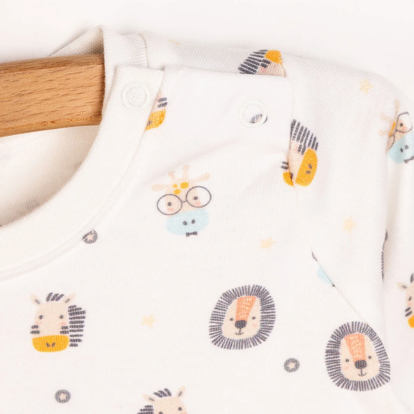 Pambuliq Baby Boy Long Sleeve Pyjamas Set - Dark Yellow - Image 4
