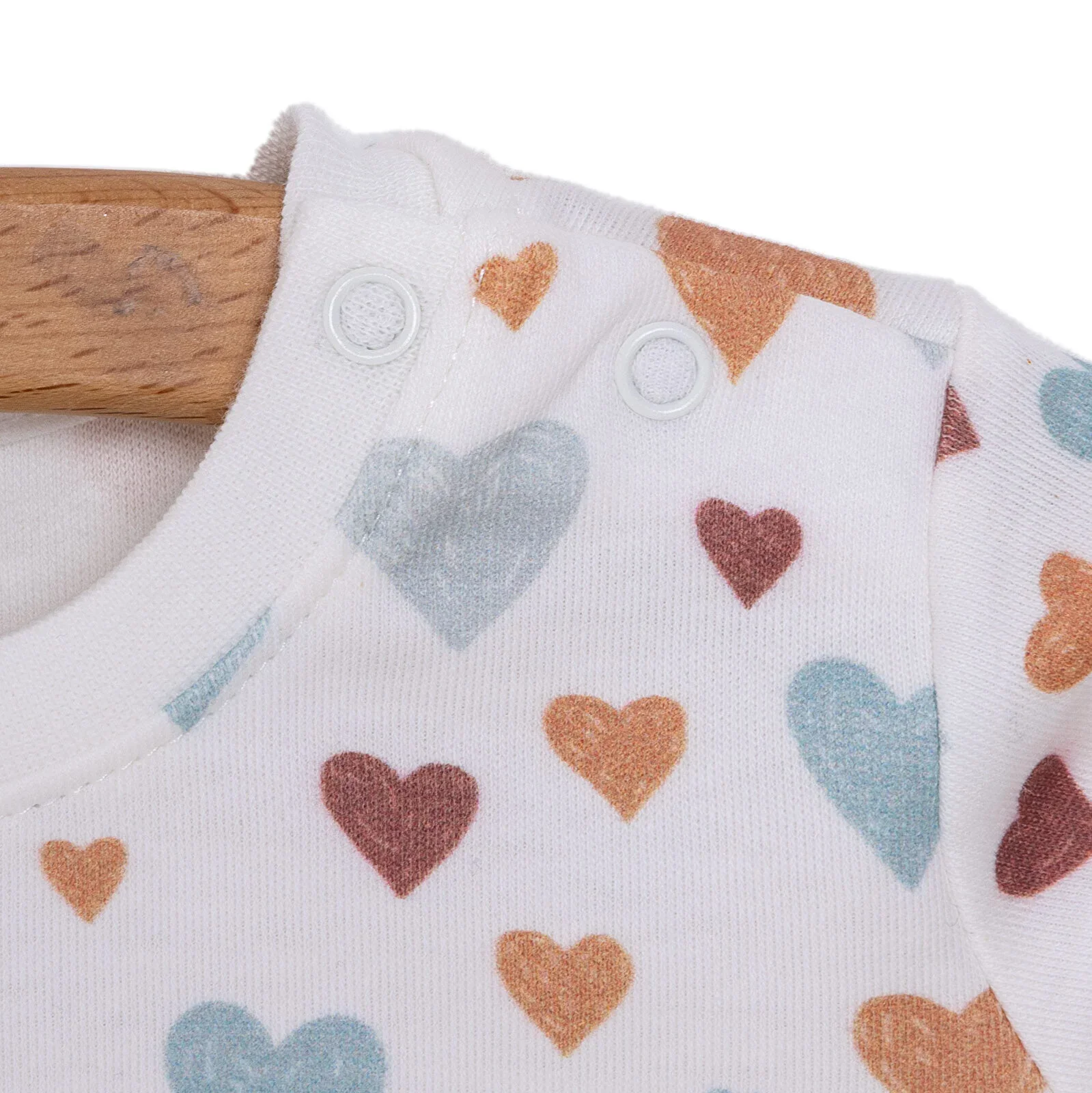 Pambuliq Baby Girl Long Sleeve Pyjamas Set - Beige - Image 5