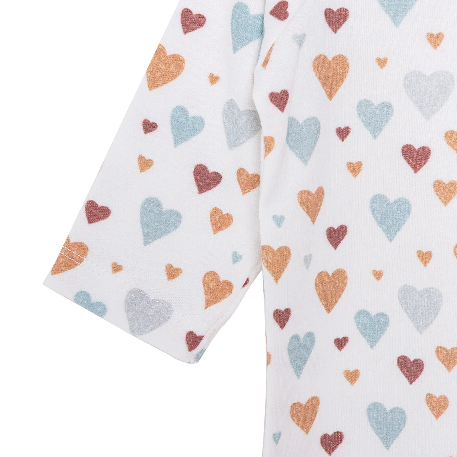 Pambuliq Baby Girl Long Sleeve Pyjamas Set - Beige - Image 7