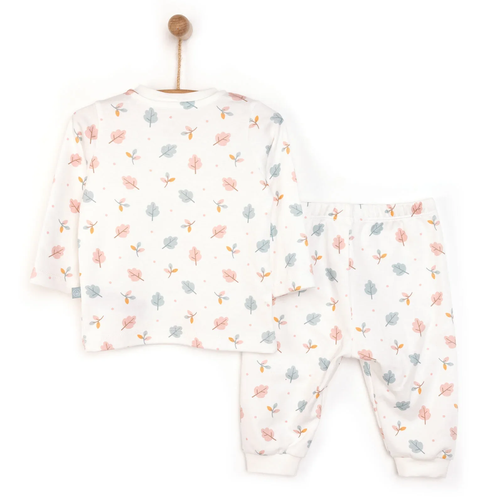 Pambuliq Baby Girl Long Sleeve Pyjamas Set - Pink - Image 2