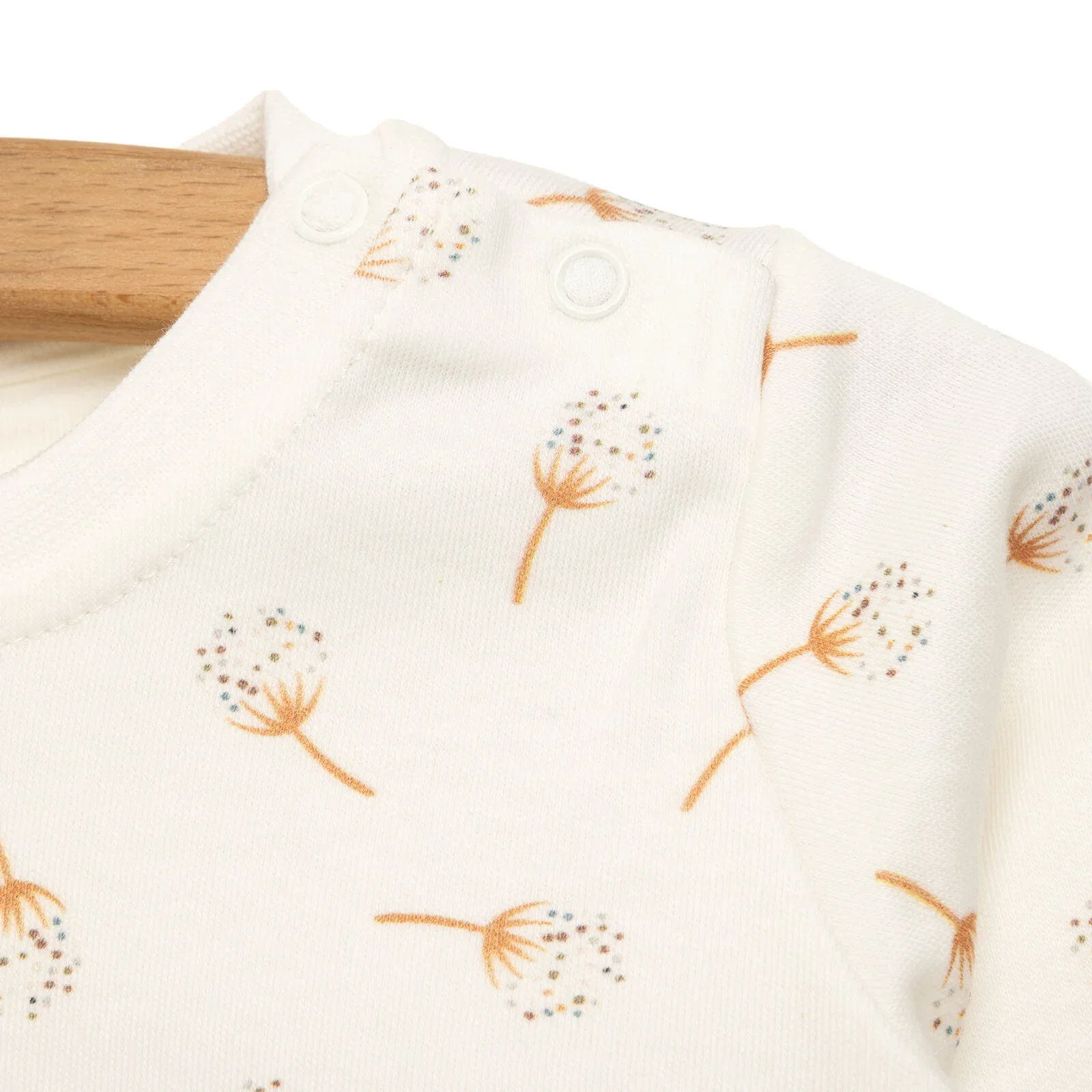 Pambuliq Baby Girl Long Sleeve Pyjamas Set - Ecru - Image 4
