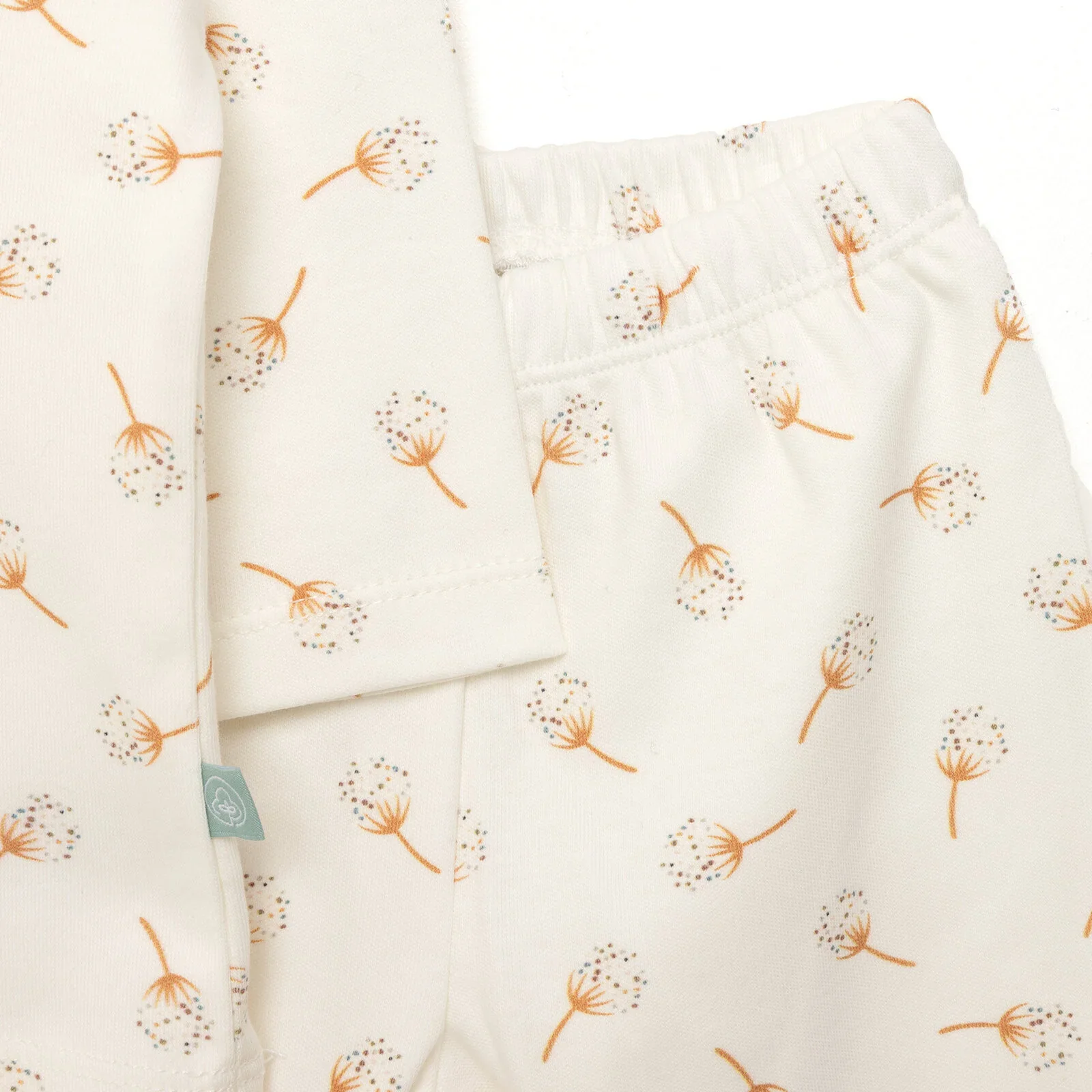 Pambuliq Baby Girl Long Sleeve Pyjamas Set - Ecru - Image 6